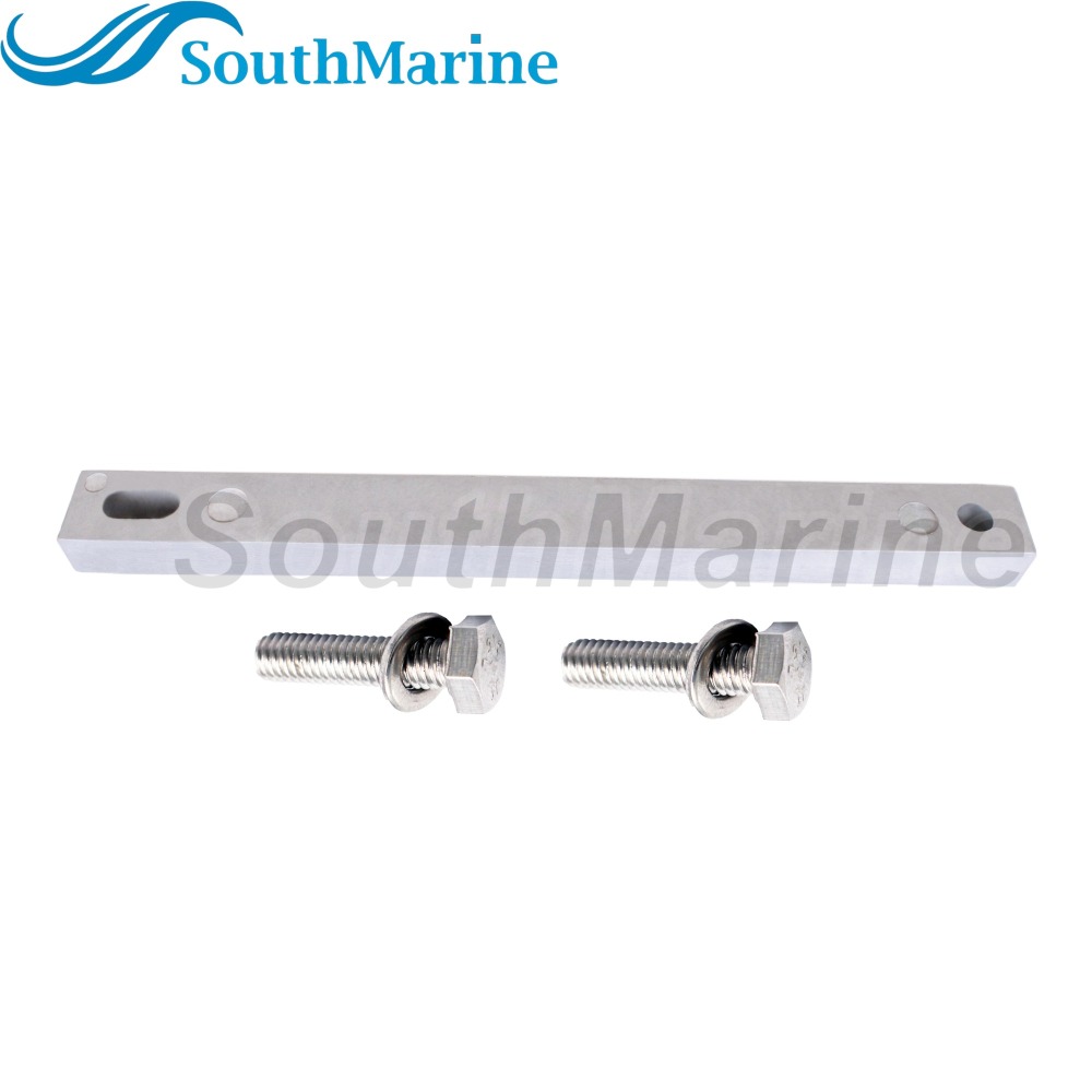Boat Engine 97-8252711 Power Gasket Rack Bracket Bar Anode for Mercury Mariner Quicksilver 25HP 30HP 40HP 50HP