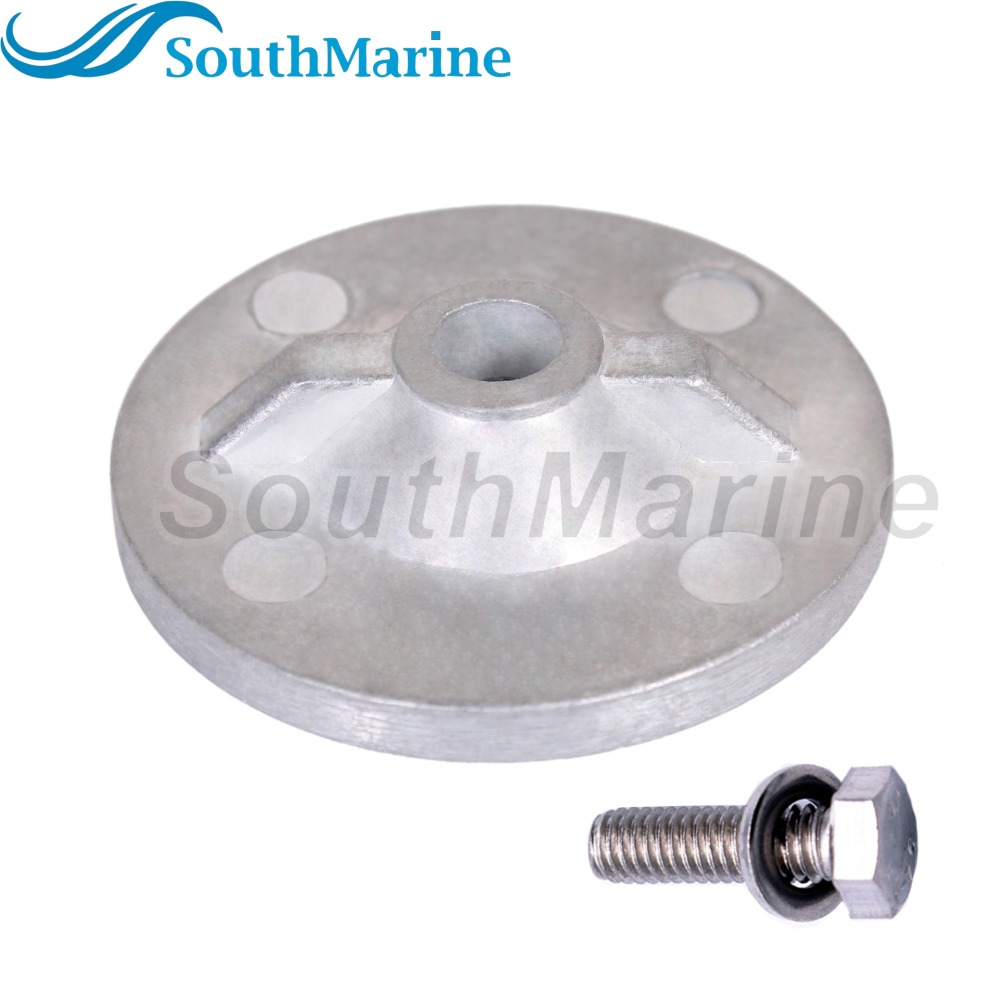 Outboard Motor 6E8-45251-00 6E8-45251-01 Lower Casing Drive Anode for Yamaha Boat Engine 9.9HP 15HP