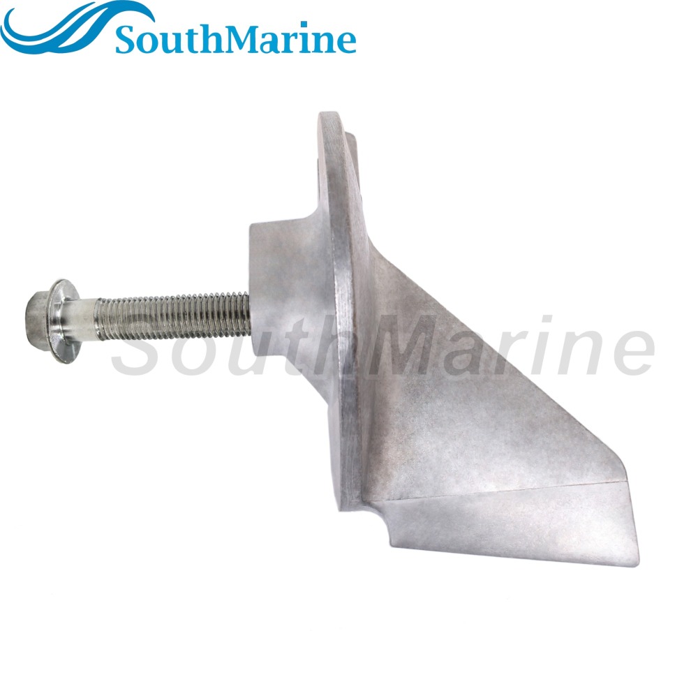 Boat Engine 61A-45371-00 18-6119 18-6119Z Trim Tab Anode for Yamaha Outboard Motor V6 3.1 and 3.2 liter 200HP 225HP 250HP