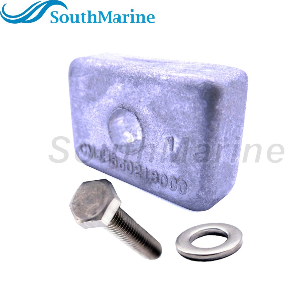 Boat Motor 97-875208 Lower Unit Gearbox Anode for Mercury Mariner 8HP 9.9HP 15HP 20HP Outboard Engine