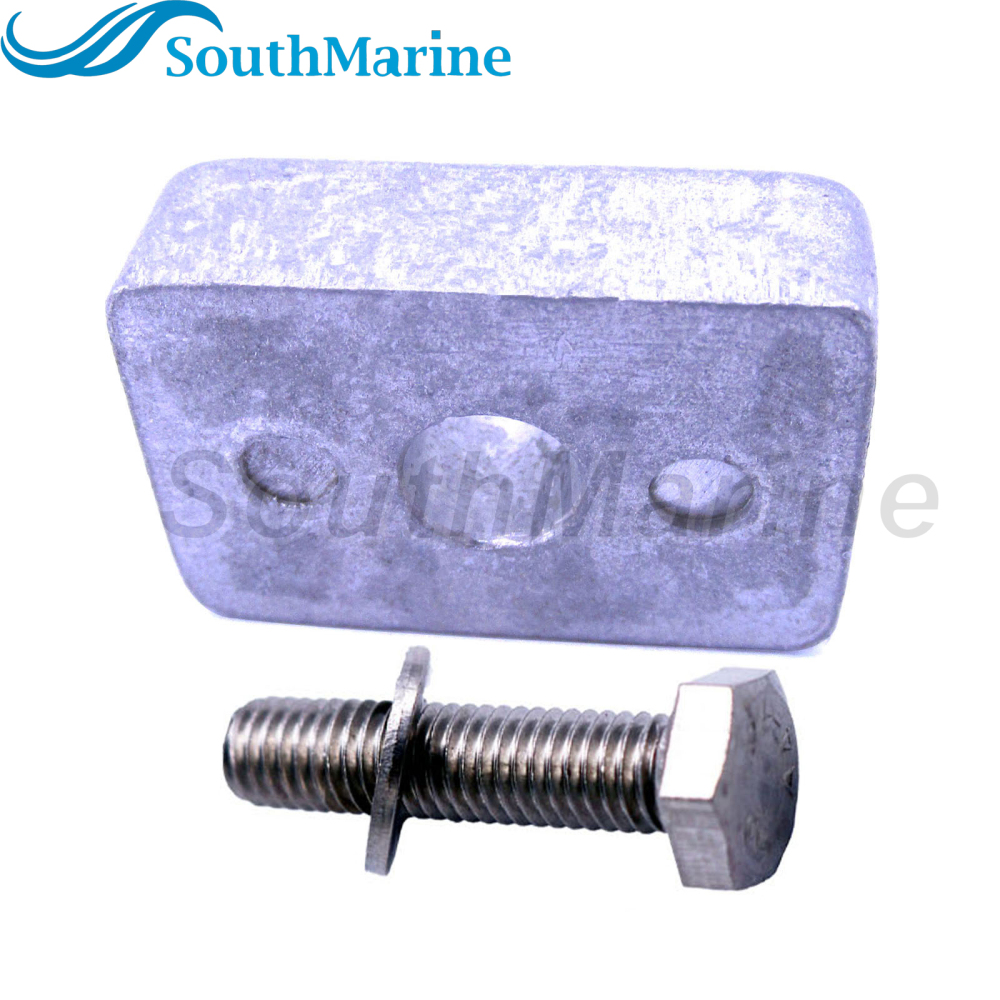 Boat Motor 97-875208 Lower Unit Gearbox Anode for Mercury Mariner 8HP 9.9HP 15HP 20HP Outboard Engine