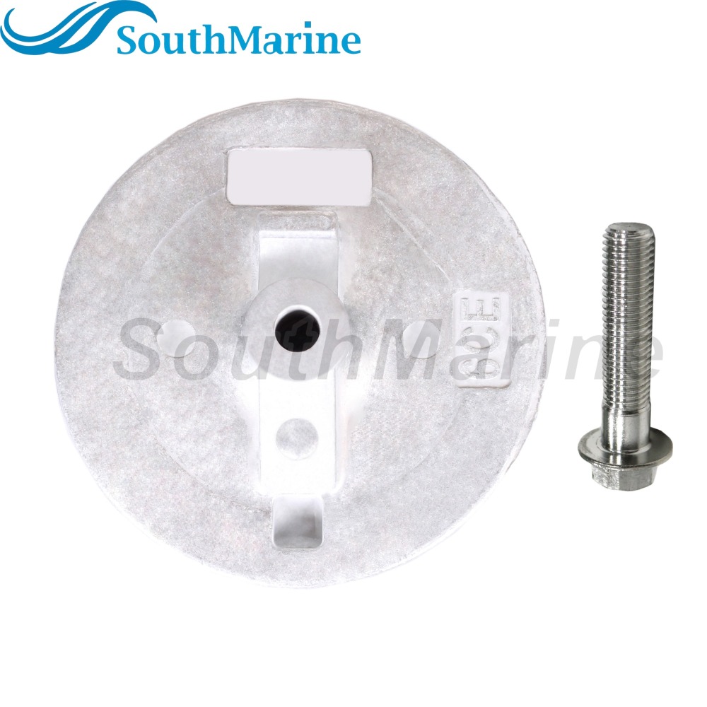 Boat Engine 6CE-45373-00 Flat Trim Tab Anode for Yamaha F70-F100 F200 F225 F250/B 200HP 225HP 250HP 275HP 300HP