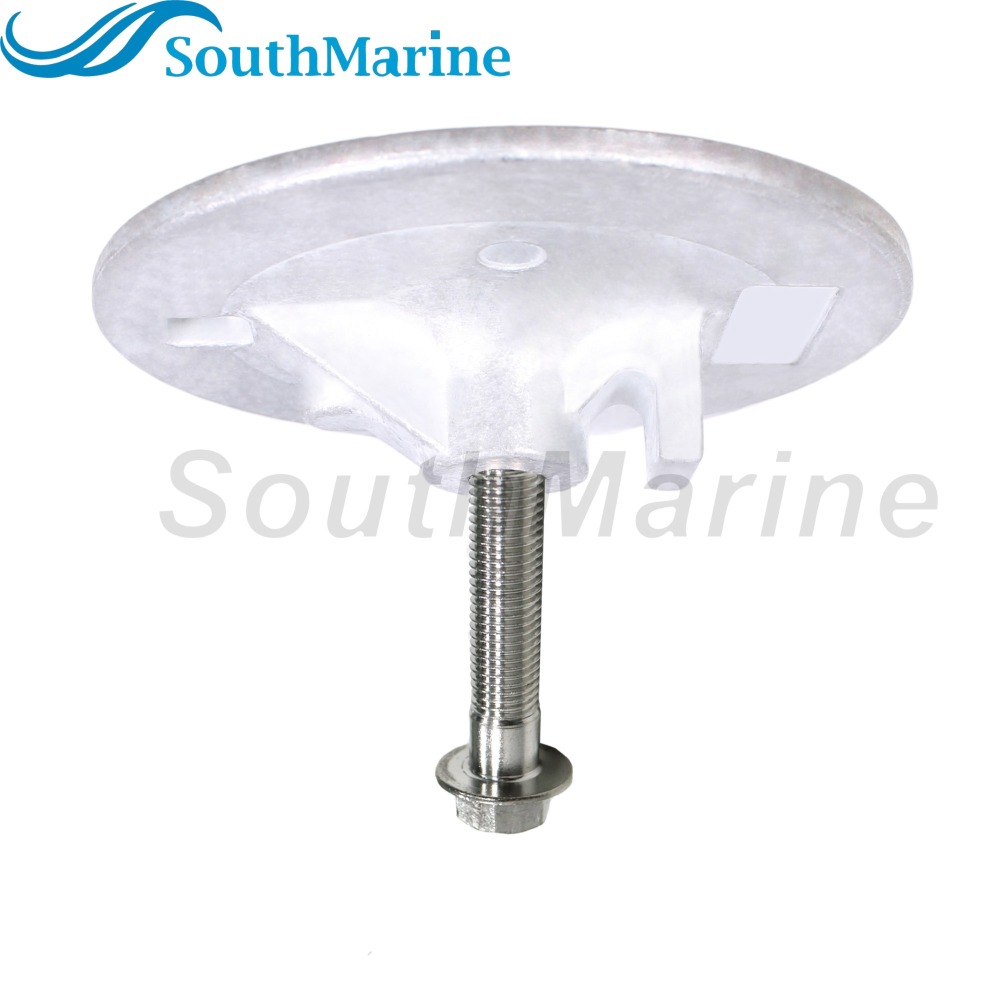 Boat Engine 6CE-45373-00 Flat Trim Tab Anode for Yamaha F70-F100 F200 F225 F250/B 200HP 225HP 250HP 275HP 300HP