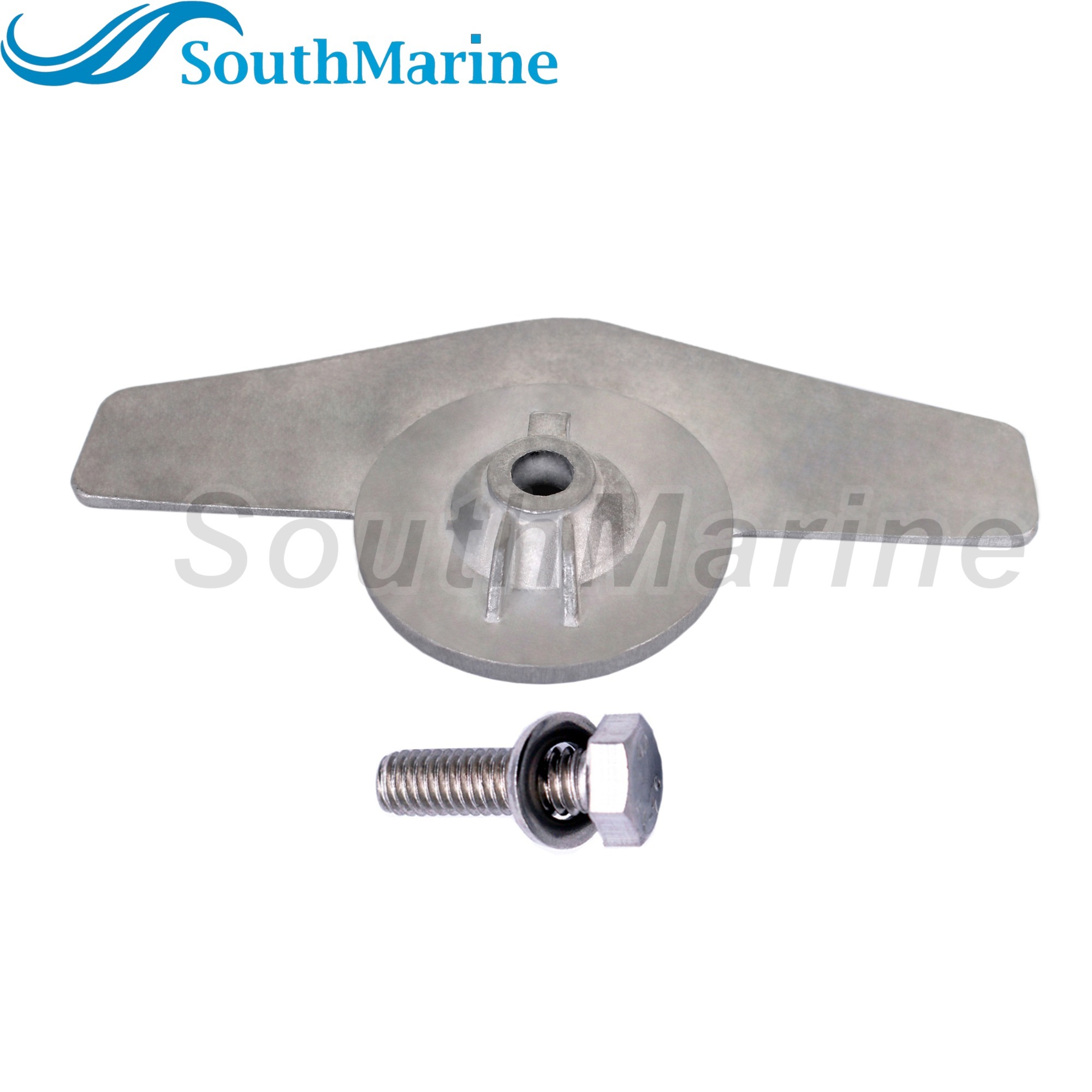 Outboard Motor 6B4-45251-00 Lower Casing Drive Anode for Yamaha Boat Engine 9.9HP 15HP E9.9DMH E15DMH