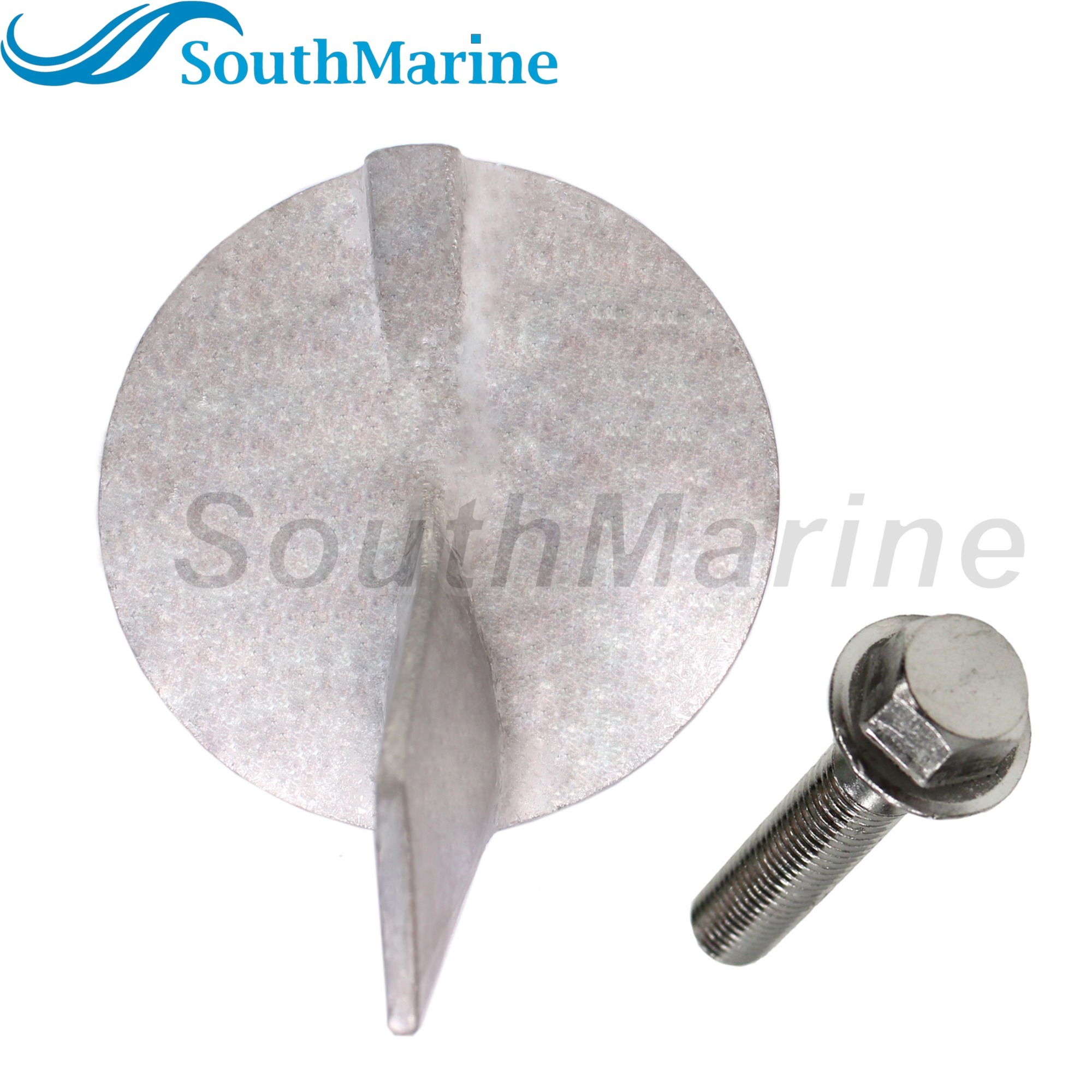 Outboard Motor 69L-45371-00 18-6122Z Trim Tab Anode for Yamaha Boat Engine 200HP 225HP 250HP 300HP