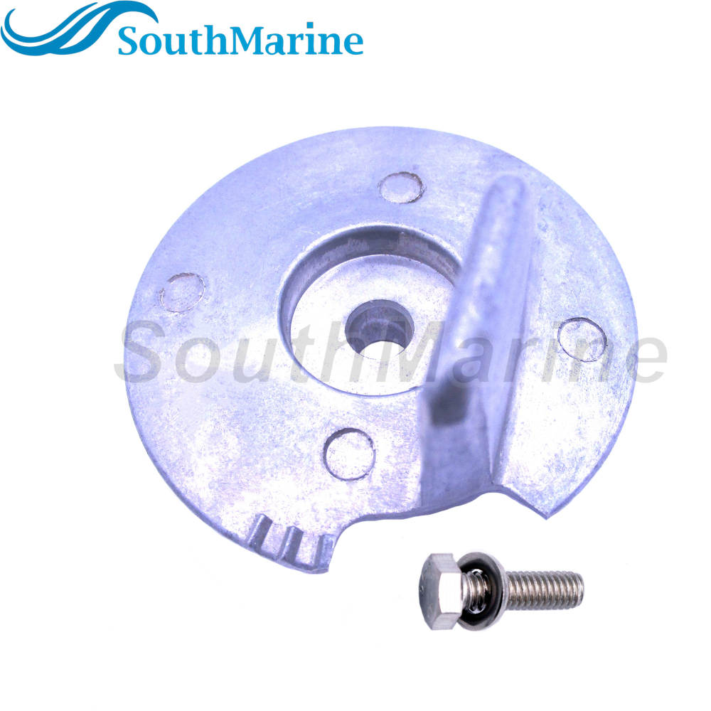 Boat Egnine 3V1-60217-0 3V1602170 853762T01 Trim Tab Anode for Tohatsu Nissan Mercury Evinrude Johnson 6/8/9.8/9.9/15/18/20HP, Zinc Alloy