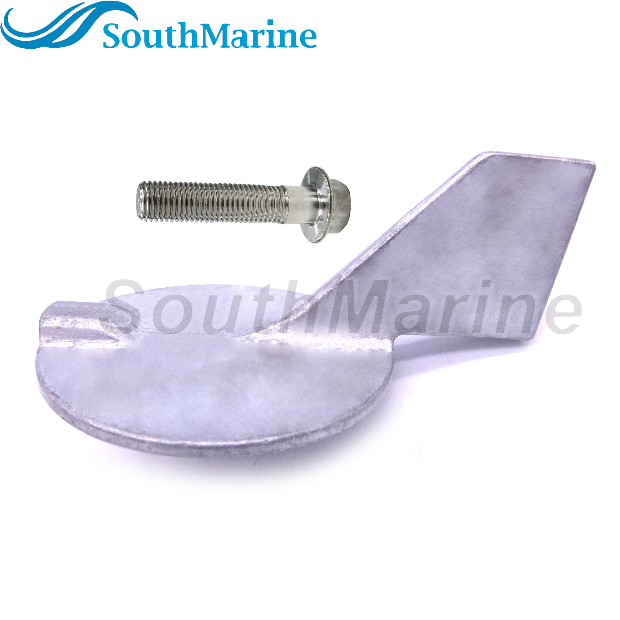Boat Motor 67F-45371-00 688-45371-00 688-45371-01 Tab Trim Anode for Yamaha Outboard Engine 60HP 65HP 70HP 75HP 80HP 85HP 90HP, fits Sierra 18-6091