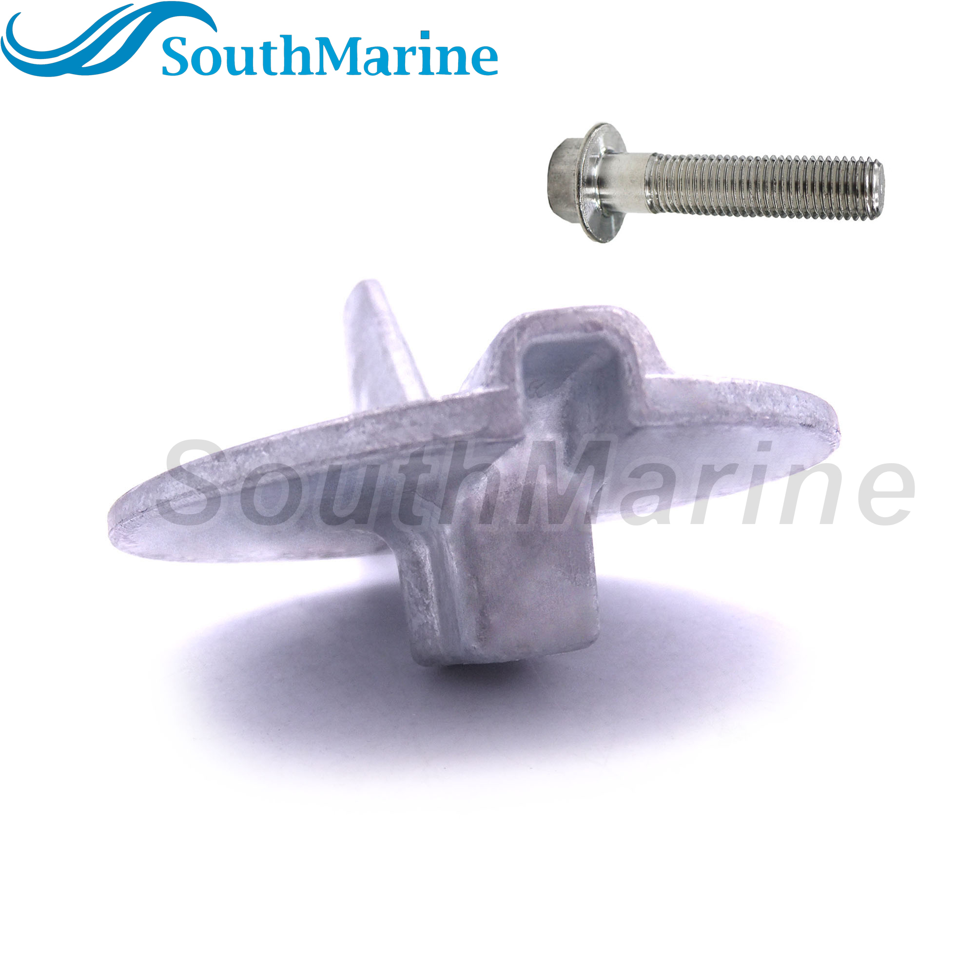 Boat Motor 67F-45371-00 688-45371-00 688-45371-01 Tab Trim Anode for Yamaha Outboard Engine 60HP 65HP 70HP 75HP 80HP 85HP 90HP, fits Sierra 18-6091
