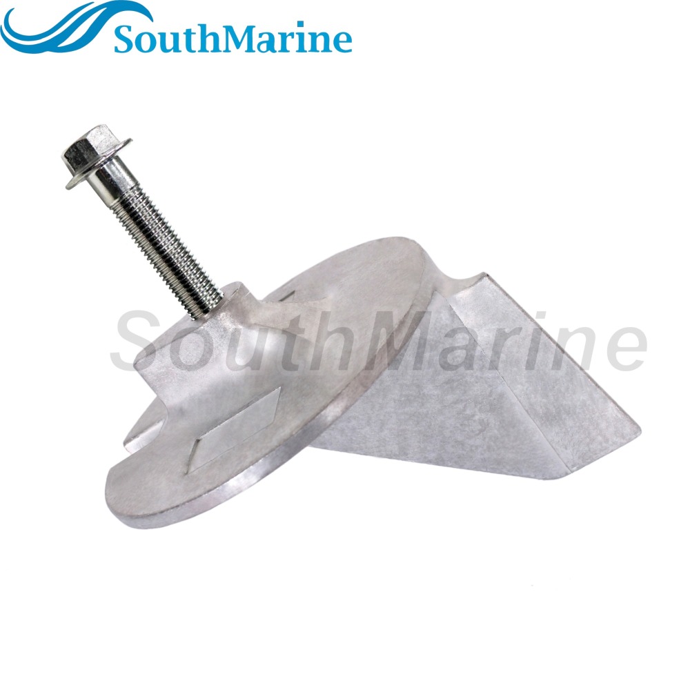 Boat Engine 61A-45371-00 18-6119 18-6119Z Trim Tab Anode for Yamaha Outboard Motor V6 3.1 and 3.2 liter 200HP 225HP 250HP