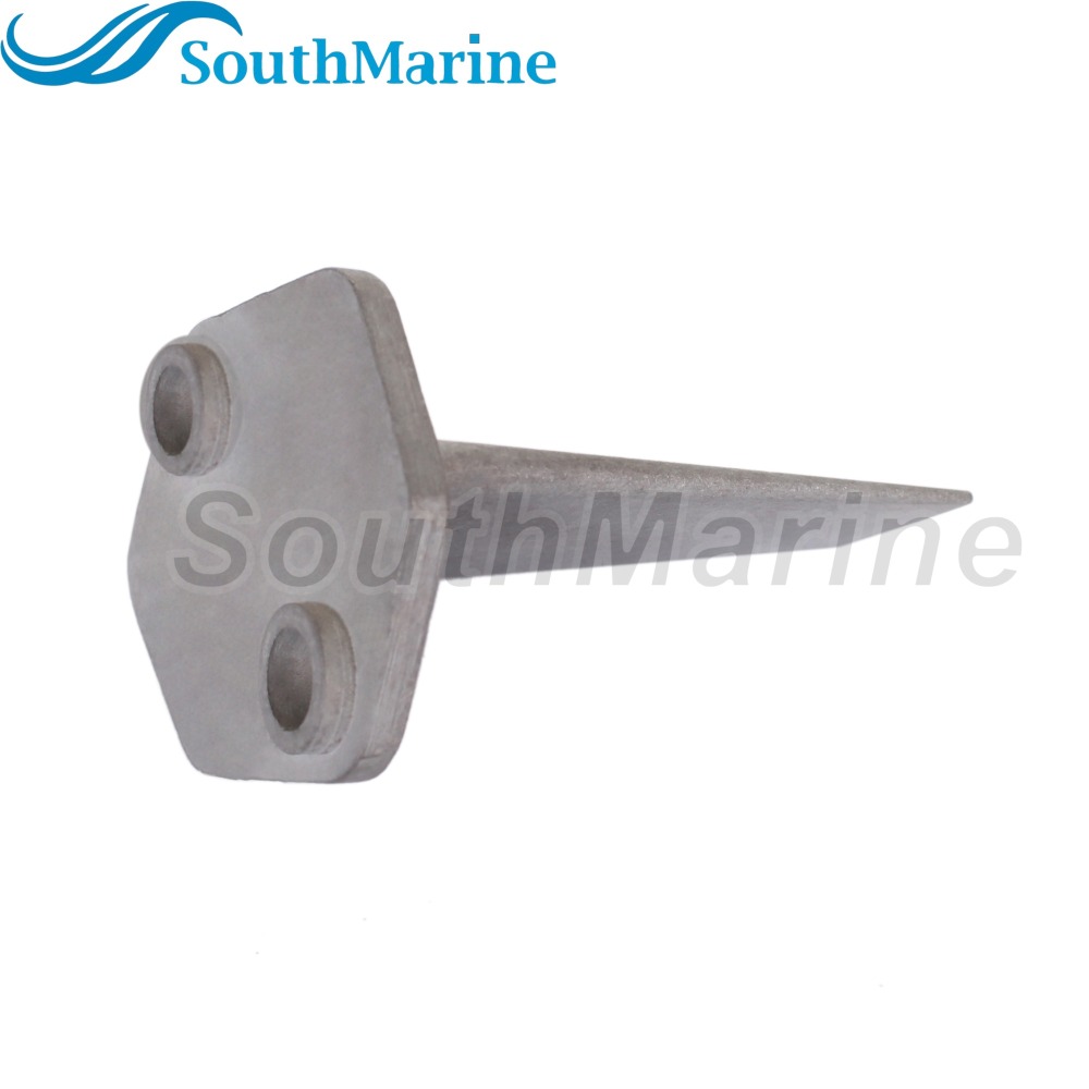 Outboard Motor 66M-45371-00 Trim Tab Anode for Yamaha Boat Engine 9.9HP 15HP