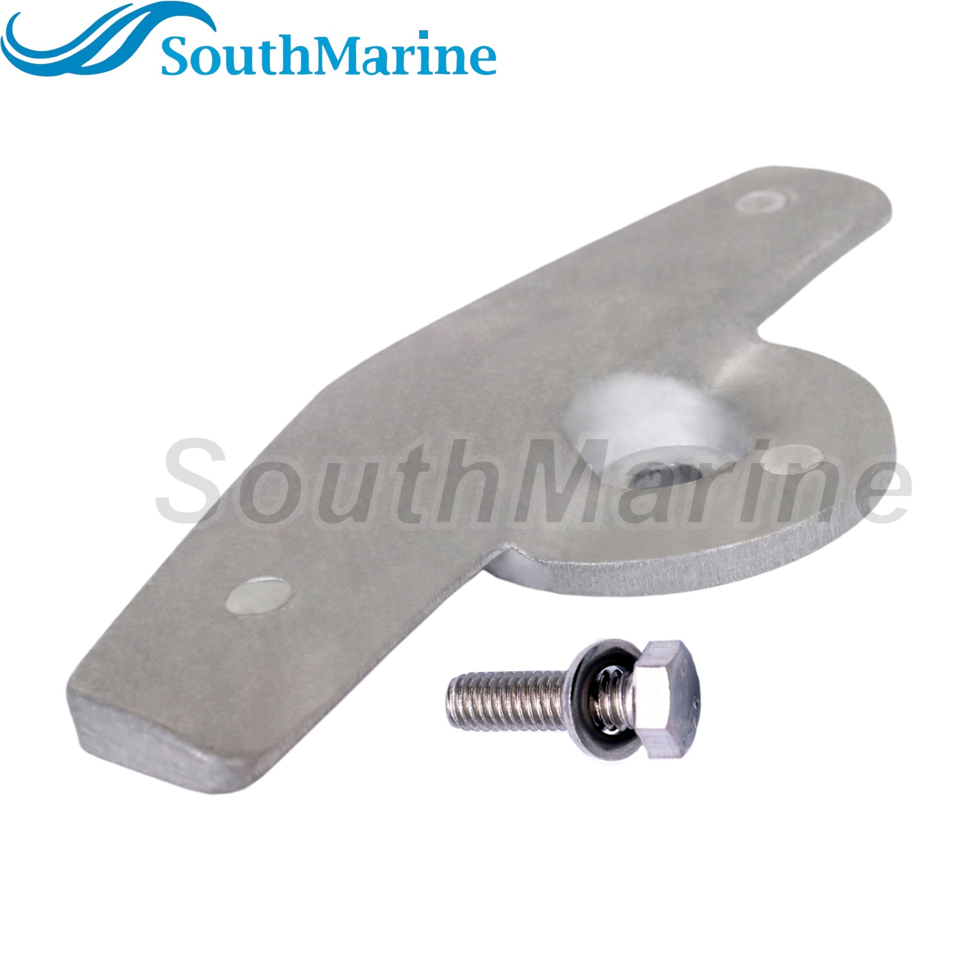 Outboard Motor 6B4-45251-00 Lower Casing Drive Anode for Yamaha Boat Engine 9.9HP 15HP E9.9DMH E15DMH