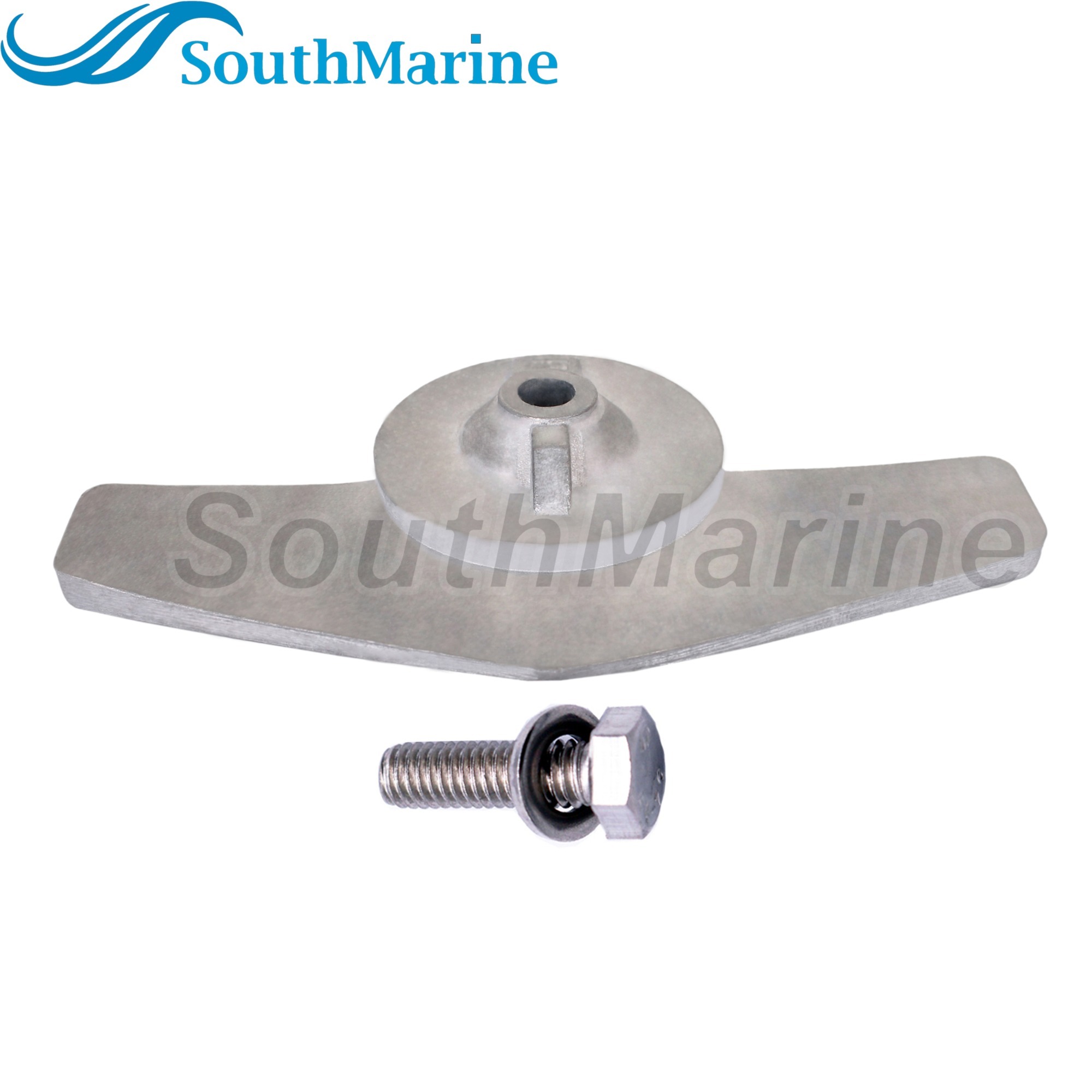 Outboard Motor 6B4-45251-00 Lower Casing Drive Anode for Yamaha Boat Engine 9.9HP 15HP E9.9DMH E15DMH