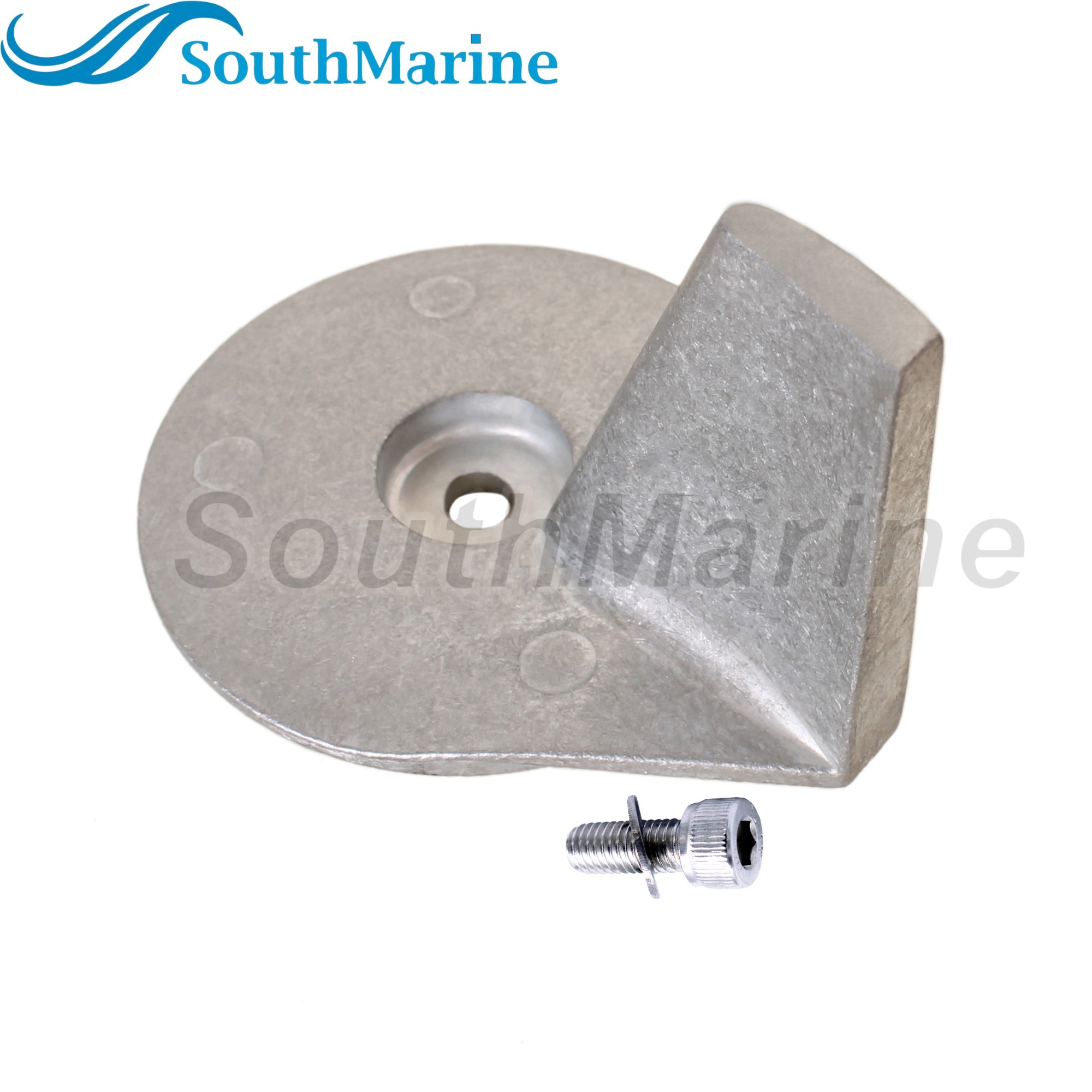 Outboard Engine 822157T2 Trim Tab Anode for Mercury Mariner Force 25HP 30HP 35HP 40HP 45HP 50HP 2/4 Stroke R.P 3.5", Zinc Alloy