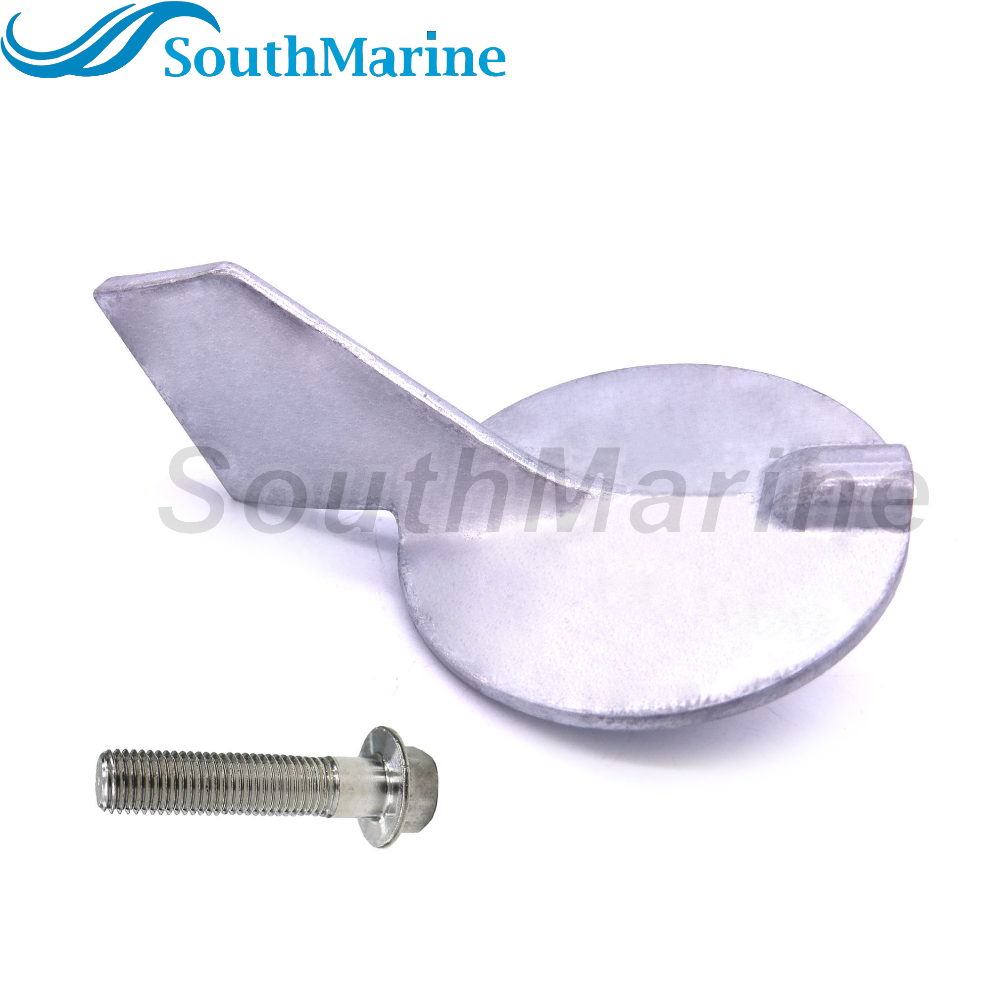 Boat Motor 67F-45371-00 688-45371-00 688-45371-01 Tab Trim Anode for Yamaha Outboard Engine 60HP 65HP 70HP 75HP 80HP 85HP 90HP, fits Sierra 18-6091