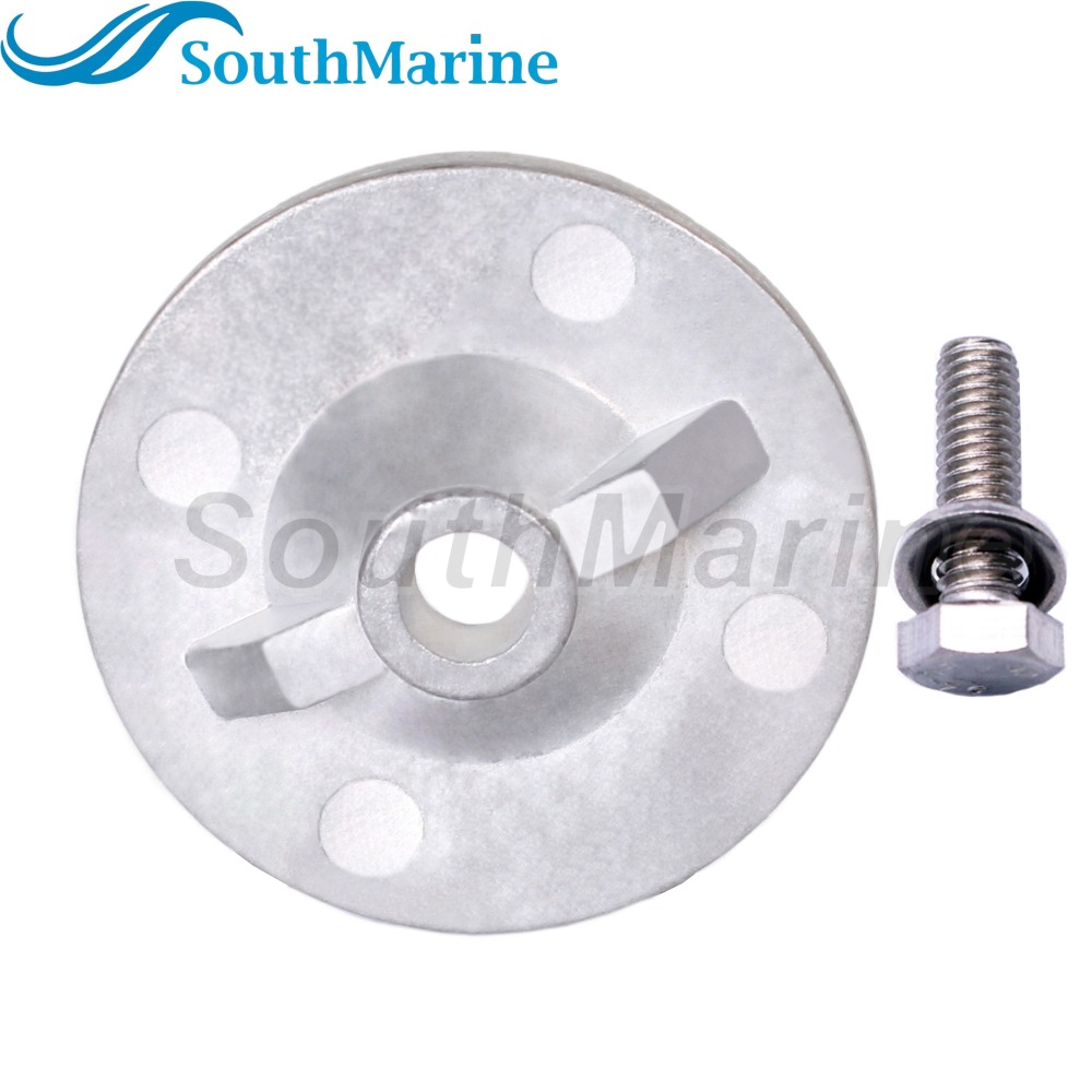 Outboard Motor 6E8-45251-00 6E8-45251-01 Lower Casing Drive Anode for Yamaha Boat Engine 9.9HP 15HP