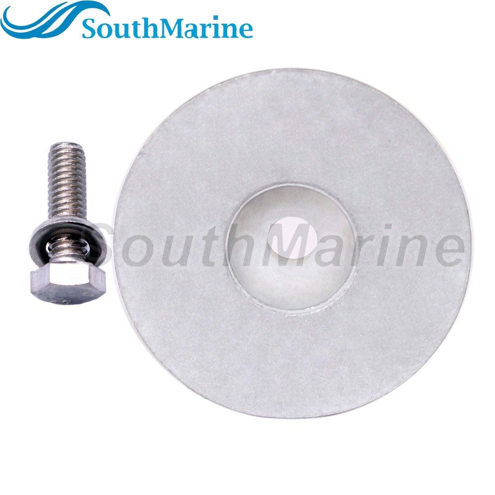 Outboard Motor 6E8-45251-00 6E8-45251-01 Lower Casing Drive Anode for Yamaha Boat Engine 9.9HP 15HP