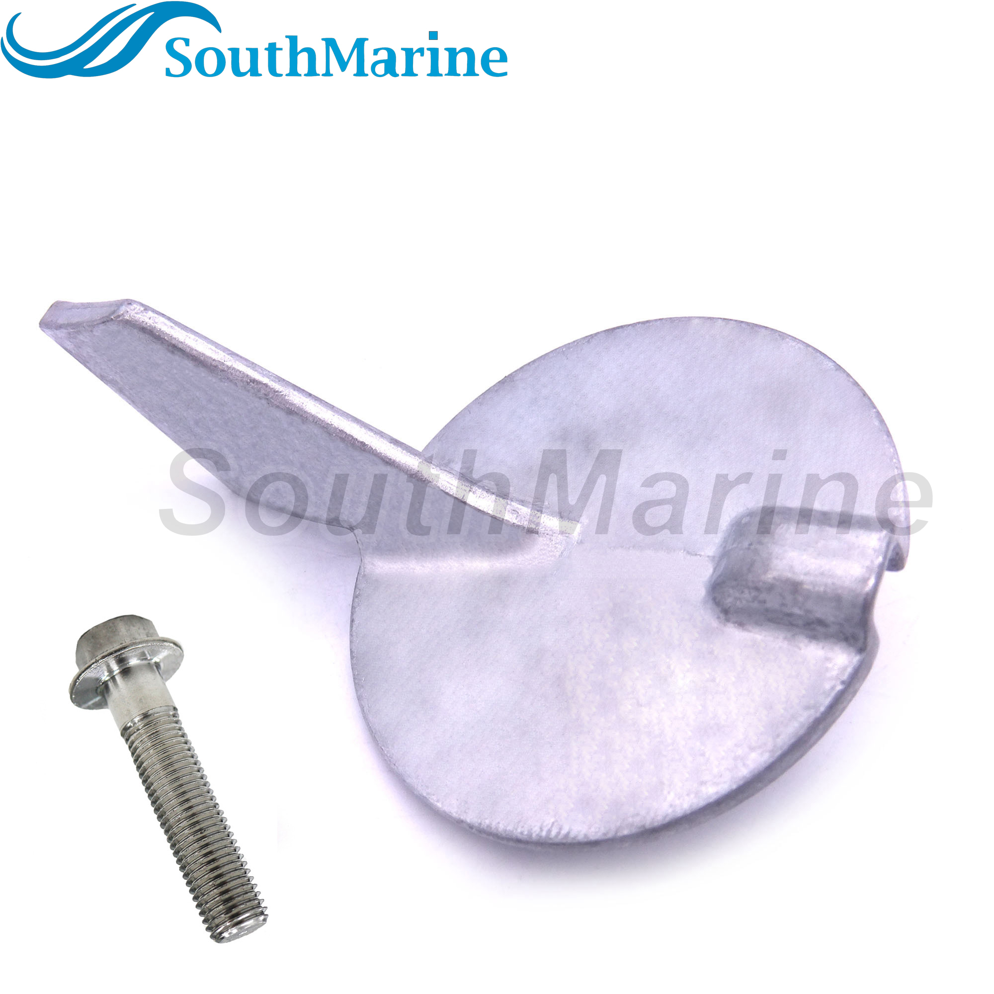 Boat Motor 67F-45371-00 688-45371-00 688-45371-01 Tab Trim Anode for Yamaha Outboard Engine 60HP 65HP 70HP 75HP 80HP 85HP 90HP, fits Sierra 18-6091