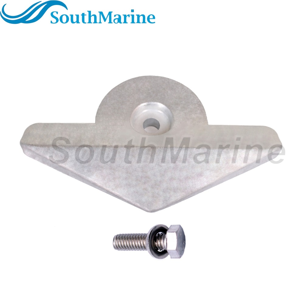 Outboard Motor 6E8-45251-02 683-45251-00 Transmission Lower Casing Drive Anode for Yamaha F8A F9.9A F9.9B 9.9D 15D 9.9HP 15HP