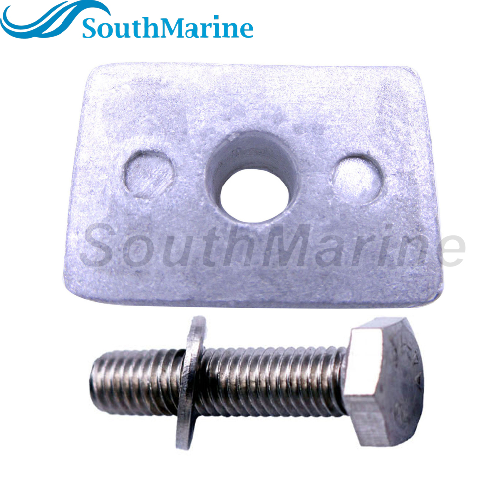 Boat Motor 97-875208 Lower Unit Gearbox Anode for Mercury Mariner 8HP 9.9HP 15HP 20HP Outboard Engine