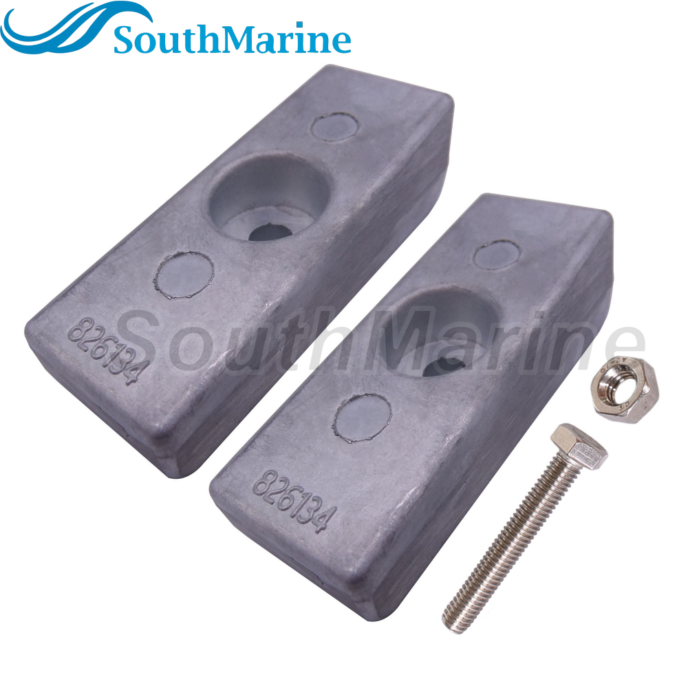 Boat Motor 826134 826134Q 826134T 8M0059344 Aluminum Anode for Mercury Marine Outboard Engine 30HP-300HP,for Sierra Marine 18-6068