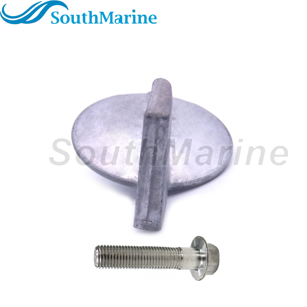 Outboard Engine 6J9-45371-00 6J9-45371-01 6K1-45371-02 18-6035 Aluminum Alloy Trim Tab Anode for Yamaha 115HP 150HP 175HP 200HP