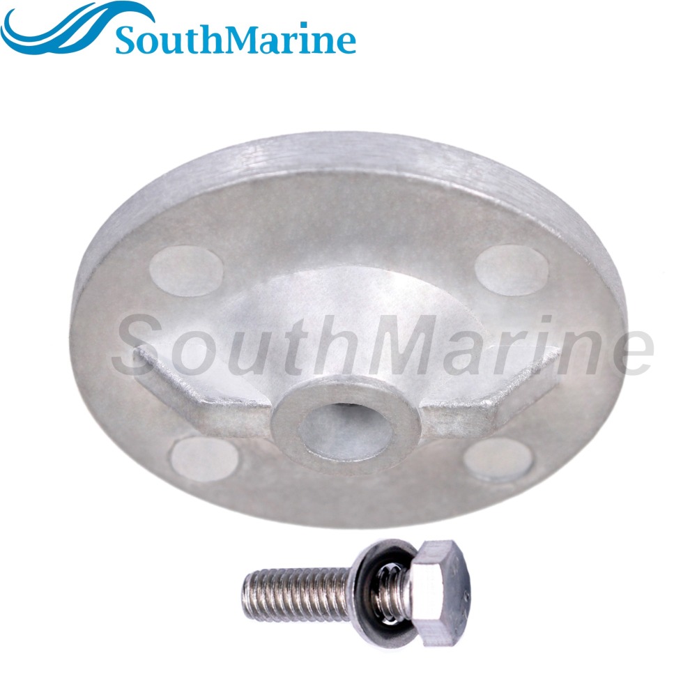 Outboard Motor 6E8-45251-00 6E8-45251-01 Lower Casing Drive Anode for Yamaha Boat Engine 9.9HP 15HP