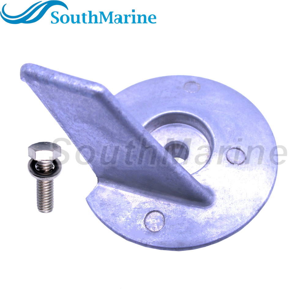 Boat Egnine 3V1-60217-0 3V1602170 853762T01 Trim Tab Anode for Tohatsu Nissan Mercury Evinrude Johnson 6/8/9.8/9.9/15/18/20HP, Zinc Alloy