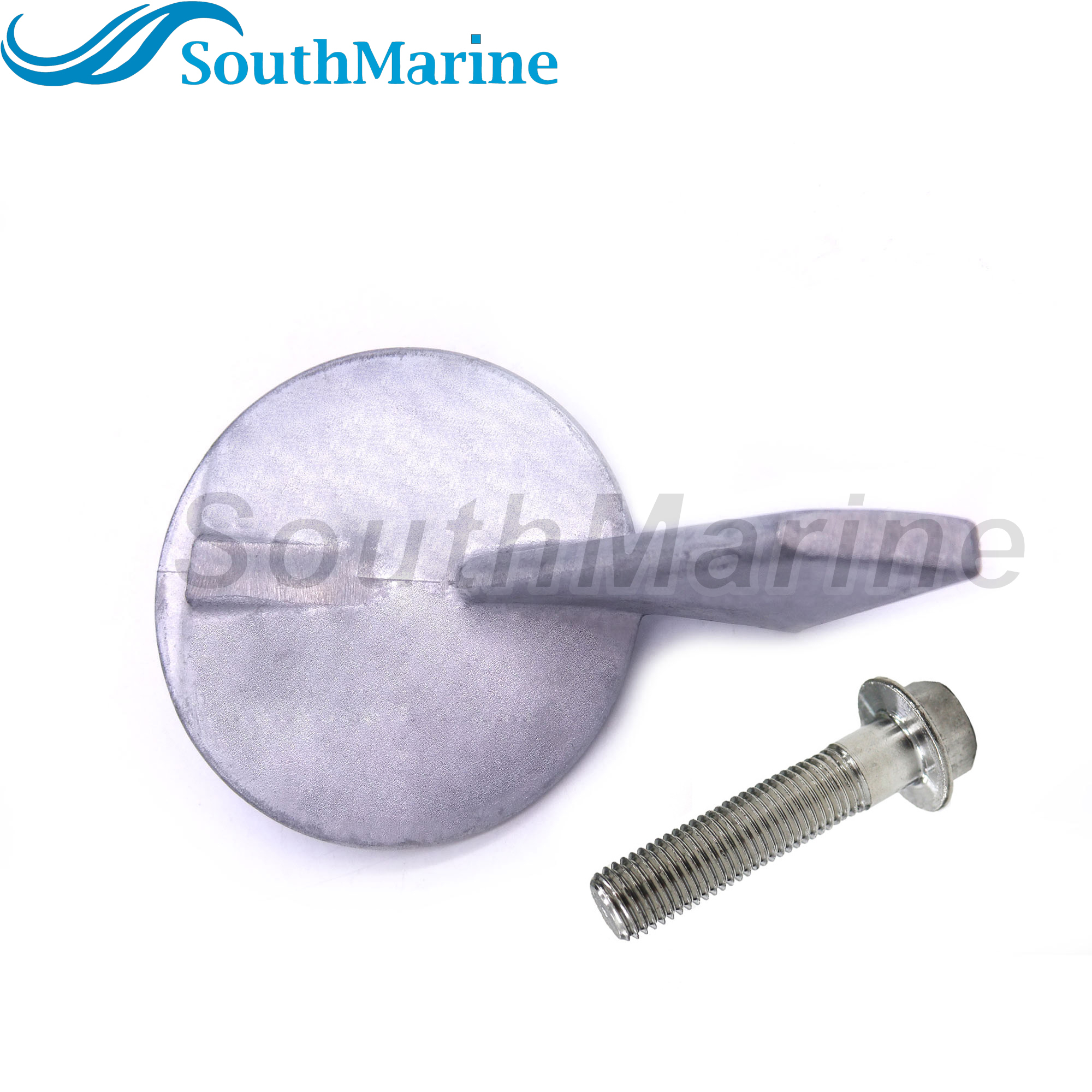 Outboard Engine 6J9-45371-00 6J9-45371-01 6K1-45371-02 18-6035 Aluminum Alloy Trim Tab Anode for Yamaha 115HP 150HP 175HP 200HP