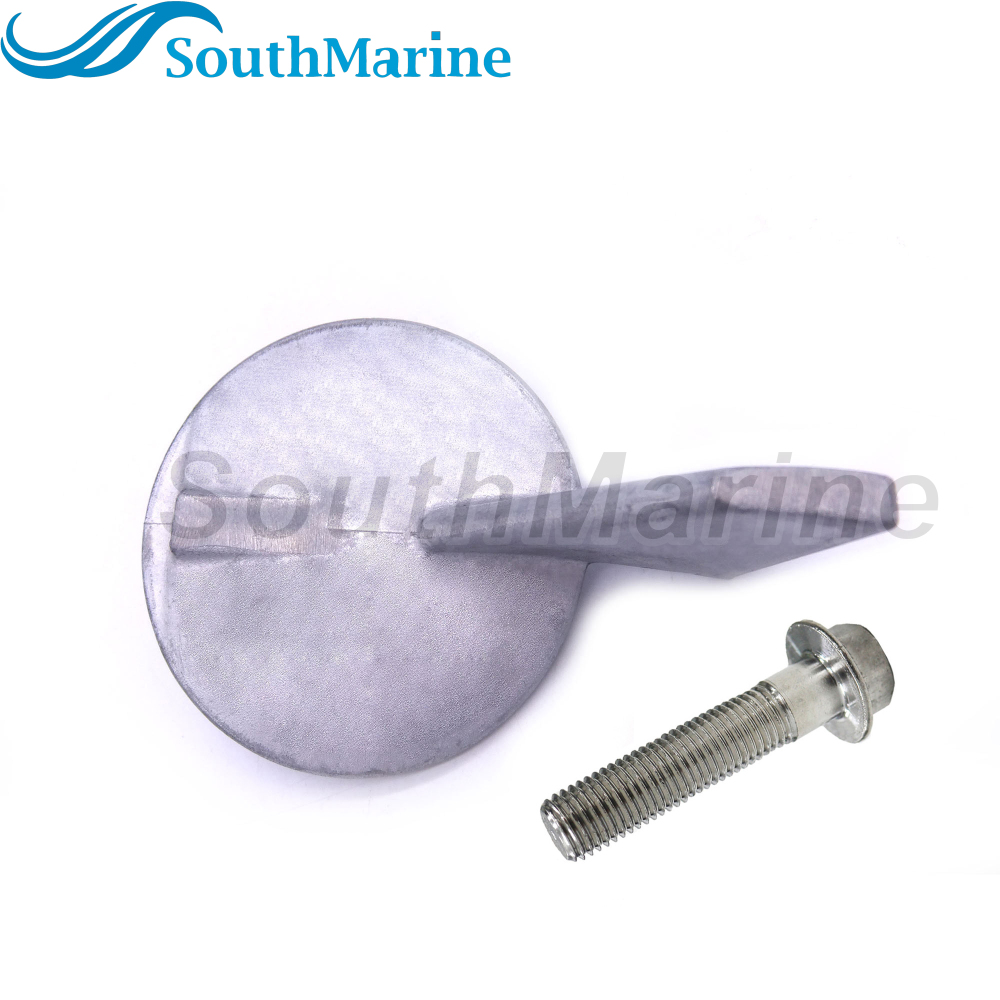 Outboard Engine 6J9-45371-00 6J9-45371-01 6K1-45371-02 18-6035 Aluminum Alloy Trim Tab Anode for Yamaha 115HP 150HP 175HP 200HP