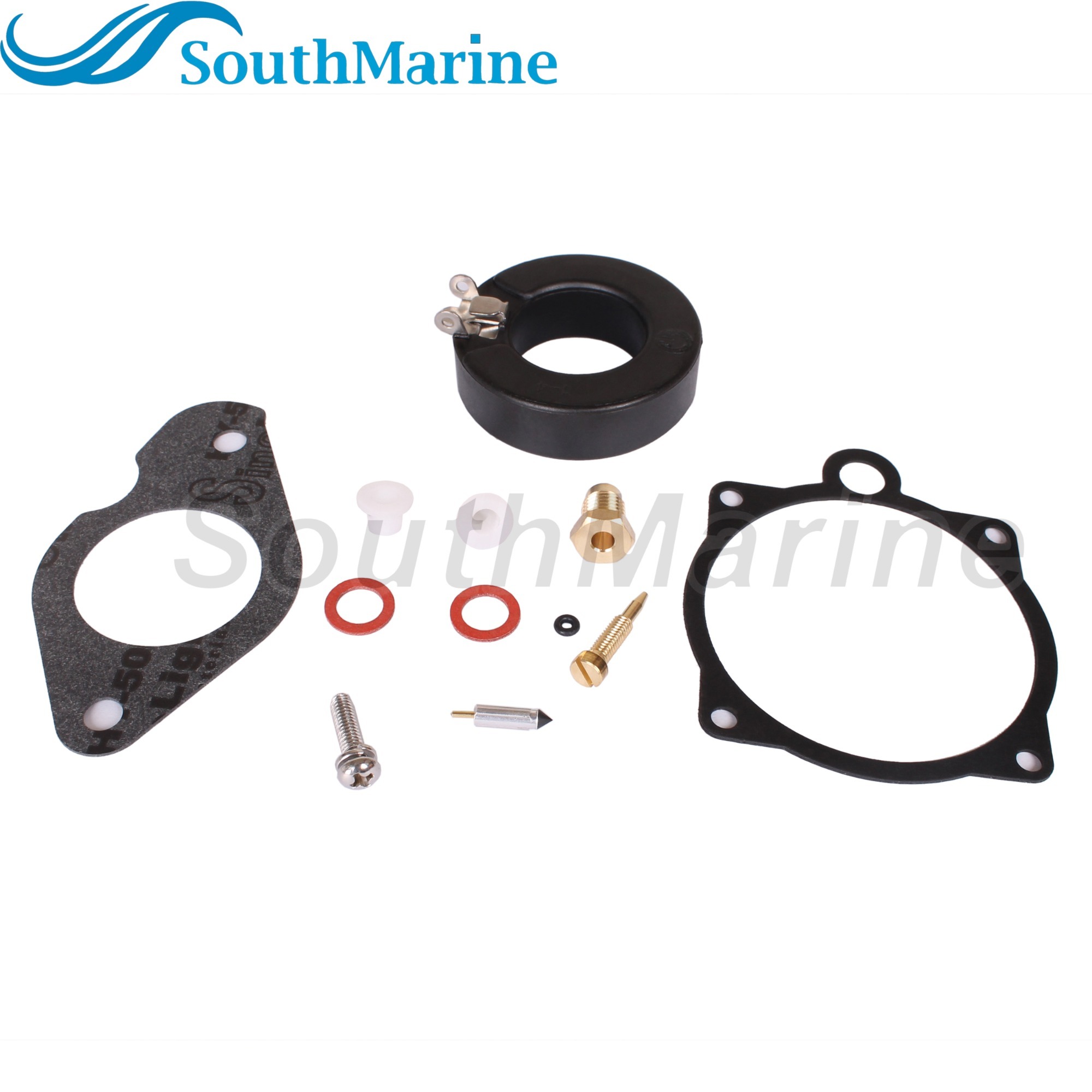 Boat Engine 689-W0093-02 01 00 18-7770 Carburetor Repair Kit for Yamaha 20HP 25HP 30HP 20C 25C 25D 30A / 84456M for Mercury