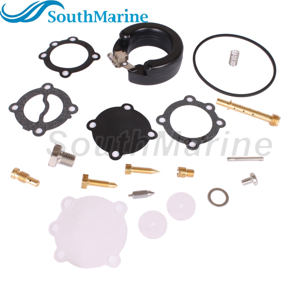 Outboard Motor 13200-93912 15170-93911 Carburetor Repair Kit for Suzuki DT9.9 DT15 9.9HP 15HP Boat Engine 13200-91D22 Carb