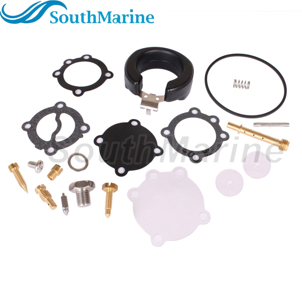 Outboard Motor 13200-93912 15170-93911 Carburetor Repair Kit for Suzuki DT9.9 DT15 9.9HP 15HP Boat Engine 13200-91D22 Carb