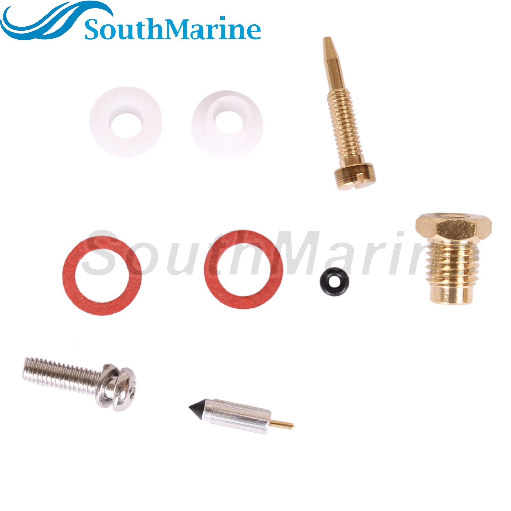 Boat Engine 689-W0093-02 01 00 18-7770 Carburetor Repair Kit for Yamaha 20HP 25HP 30HP 20C 25C 25D 30A / 84456M for Mercury