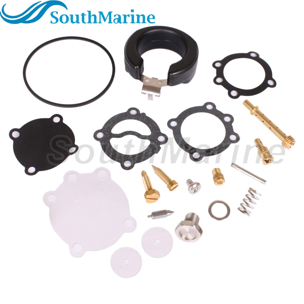 Outboard Motor 13200-93912 15170-93911 Carburetor Repair Kit for Suzuki DT9.9 DT15 9.9HP 15HP Boat Engine 13200-91D22 Carb