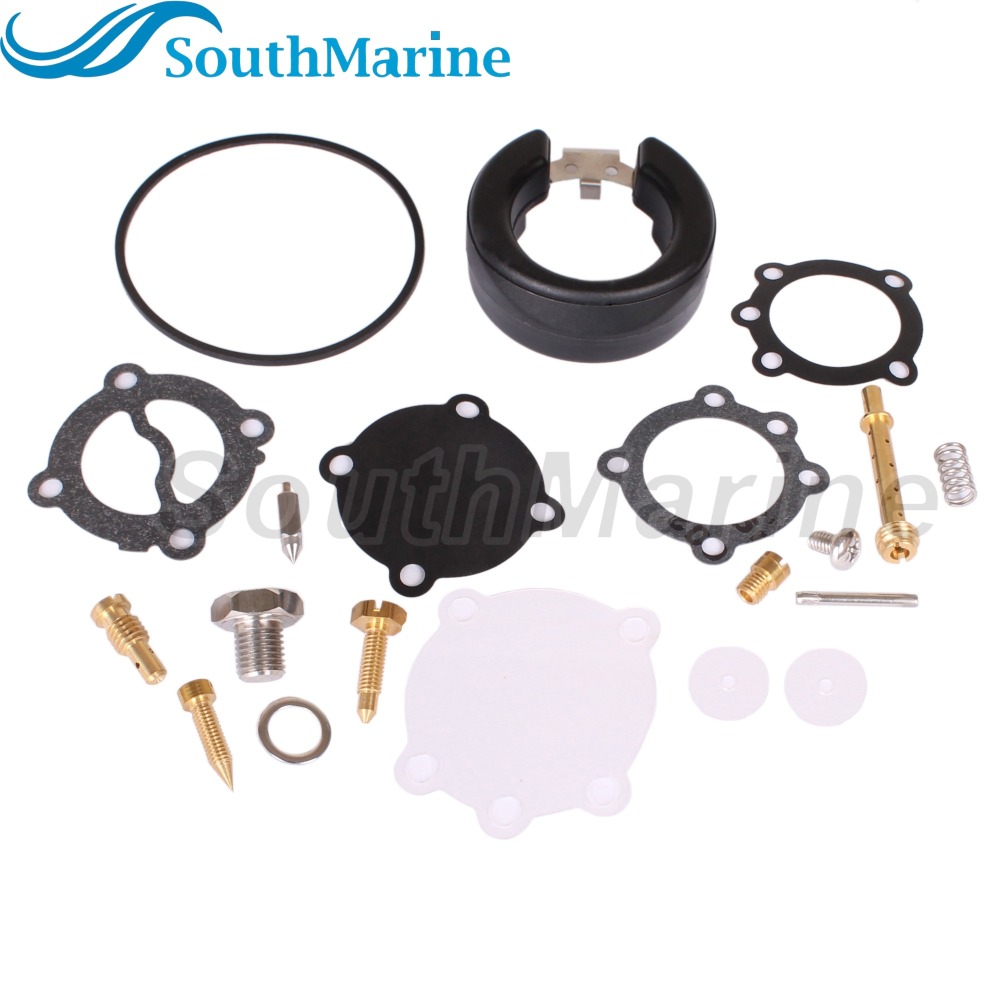 Outboard Motor 13200-93912 15170-93911 Carburetor Repair Kit for Suzuki DT9.9 DT15 9.9HP 15HP Boat Engine 13200-91D22 Carb
