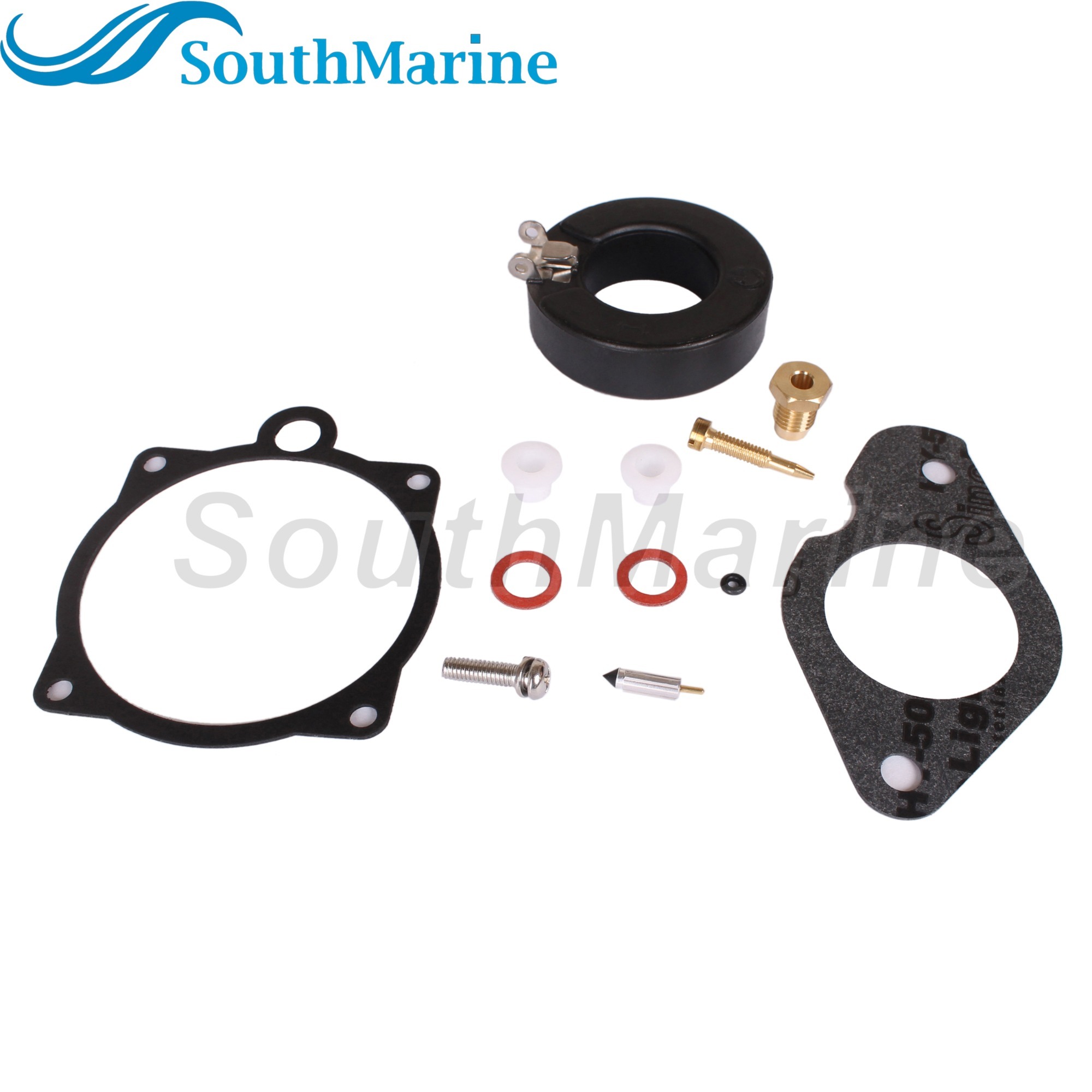 Boat Engine 689-W0093-02 01 00 18-7770 Carburetor Repair Kit for Yamaha 20HP 25HP 30HP 20C 25C 25D 30A / 84456M for Mercury