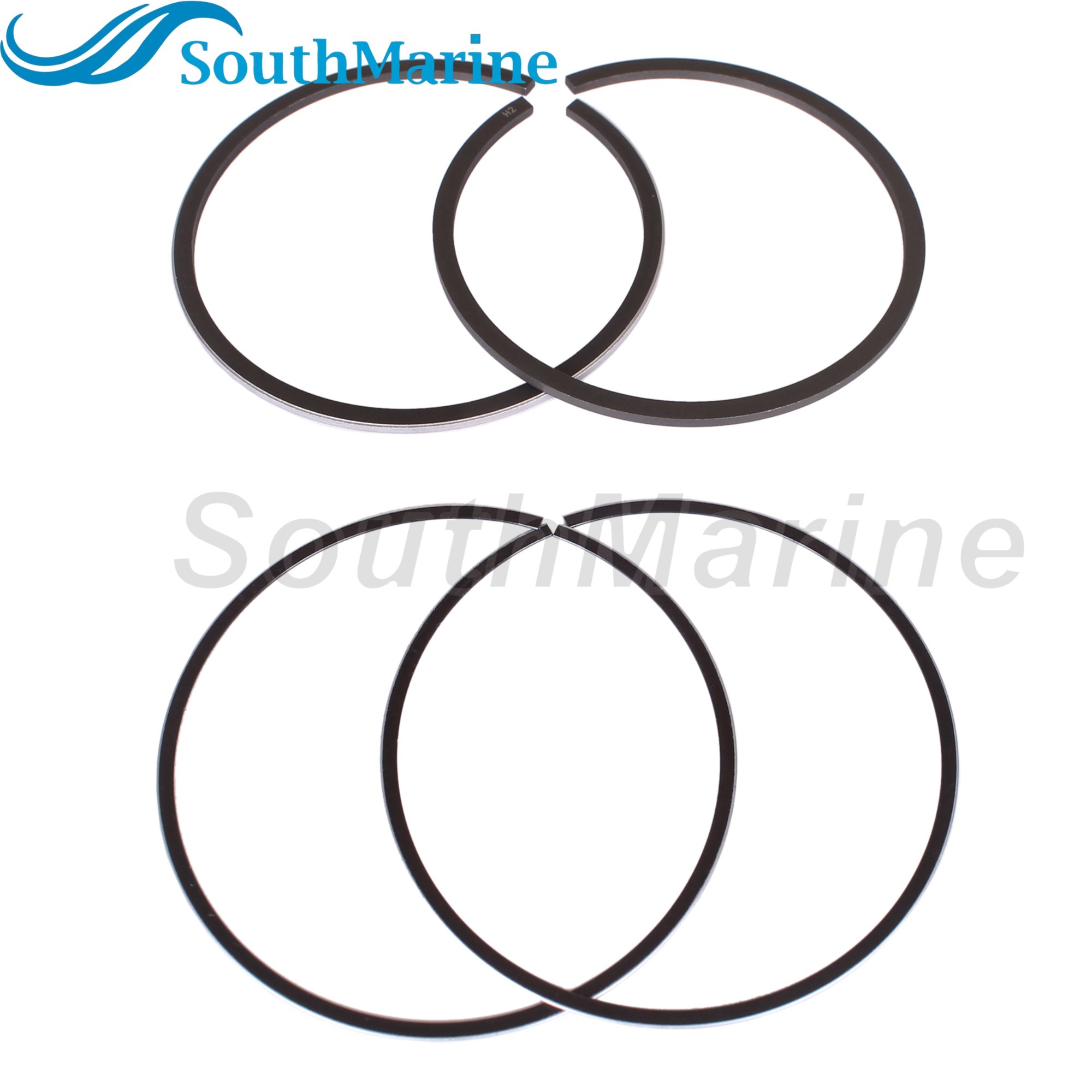 Boat Engine 3R4000013M STD Piston Set & 3JD871230M Ring for Tohatsu for Nissan 4HP 5HP 6HP / 5041243 Evinrude Johnson OMC BRP