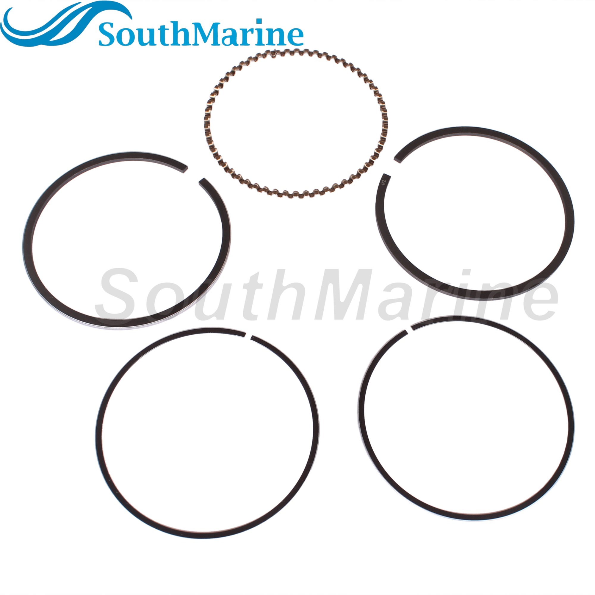 Boat Engine 3R4000013M STD Piston Set & 3JD871230M Ring for Tohatsu for Nissan 4HP 5HP 6HP / 5041243 Evinrude Johnson OMC BRP
