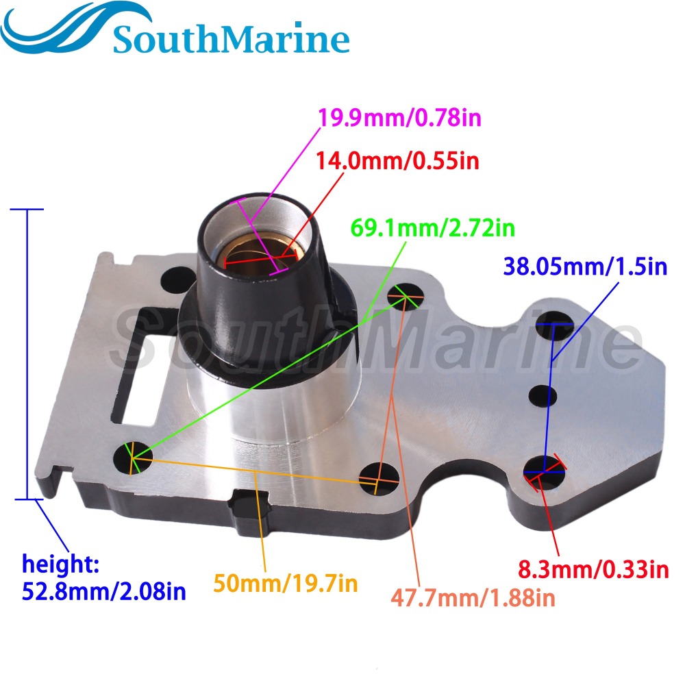 Boat Engine 63V-45331-00-5B CA F15-06020001 Driver Shaft Housing Bearing with Bushing for Yamaha Parsun 9.9HP 15HP T9.9 F9.9 F15