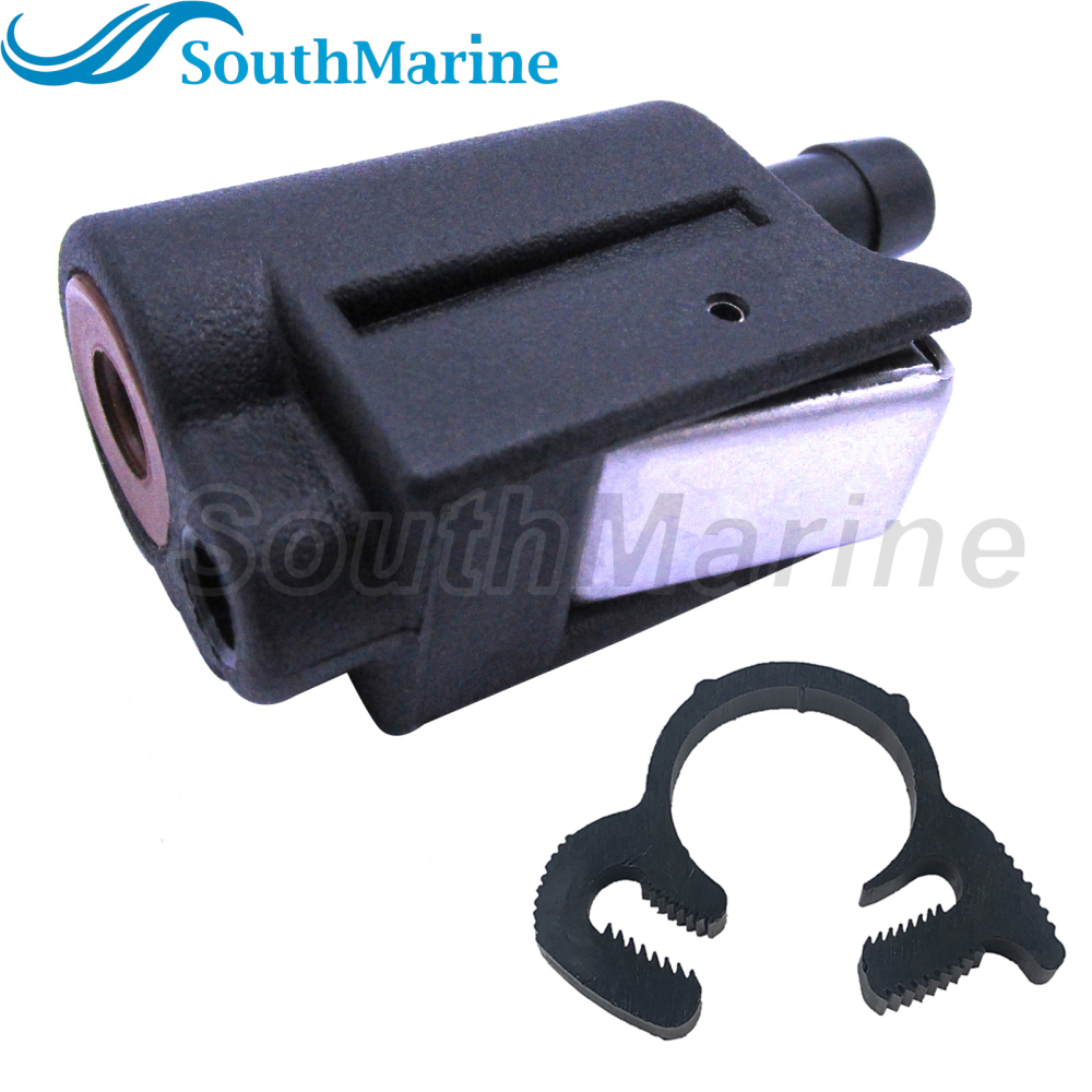 Boat Egnine 13563Q7 13563A7/T7 18-8091 Fuel Line Fitting Connector for Mercury Quicksilver 4HP-40HP, 5/16in/8mm, Female Tank End