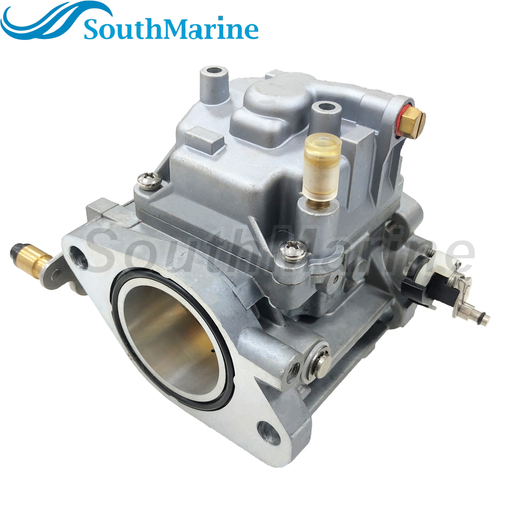 SouthMarine Boat Motor Carbs Carburetor Assy 66T-14301-02 66T-14301-00 66T-14301-01 66T-14301-03 for Yamaha Enduro E40X 40HP 2-Stroke Outboard Motors