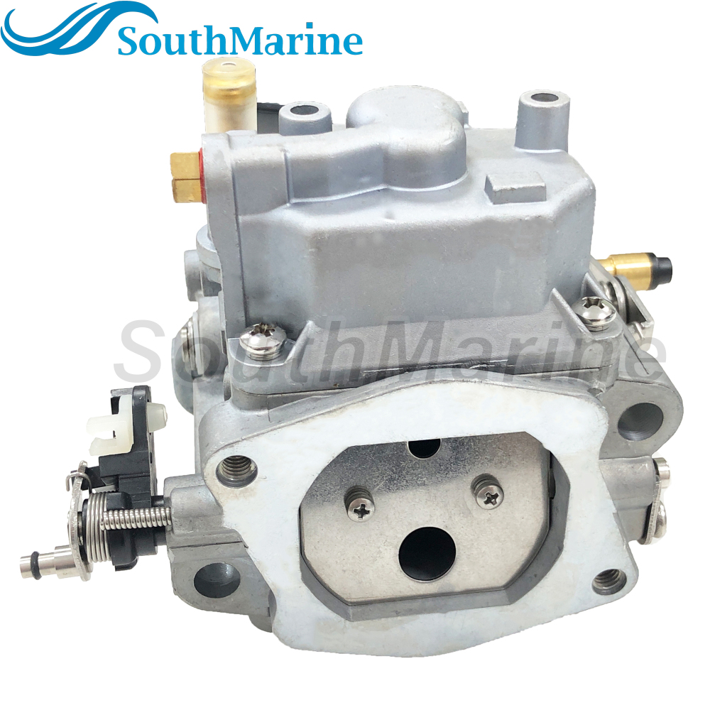 SouthMarine Boat Motor Carbs Carburetor Assy 66T-14301-02 66T-14301-00 66T-14301-01 66T-14301-03 for Yamaha Enduro E40X 40HP 2-Stroke Outboard Motors