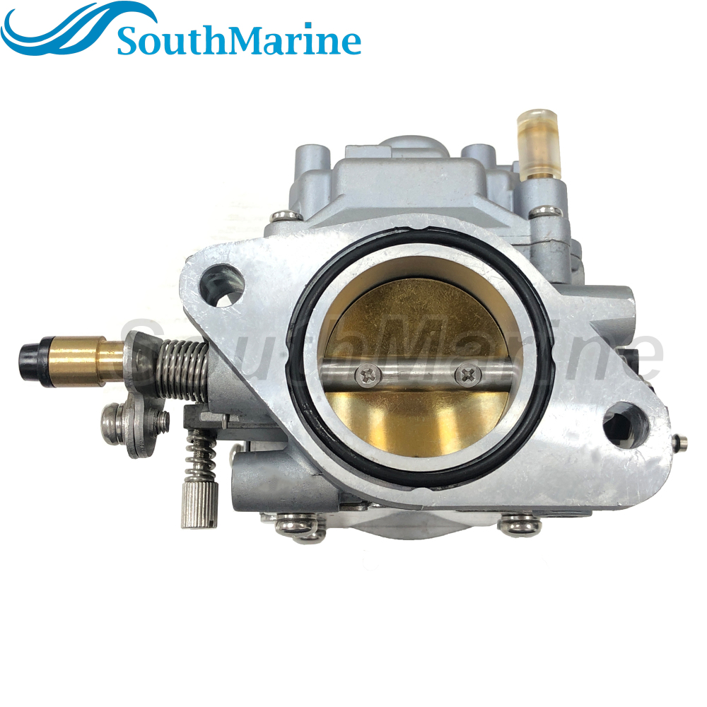 SouthMarine Boat Motor Carbs Carburetor Assy 66T-14301-02 66T-14301-00 66T-14301-01 66T-14301-03 for Yamaha Enduro E40X 40HP 2-Stroke Outboard Motors