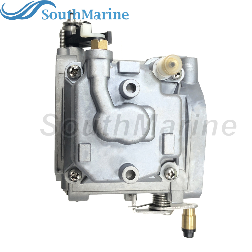 SouthMarine Boat Motor Carbs Carburetor Assy 66T-14301-02 66T-14301-00 66T-14301-01 66T-14301-03 for Yamaha Enduro E40X 40HP 2-Stroke Outboard Motors