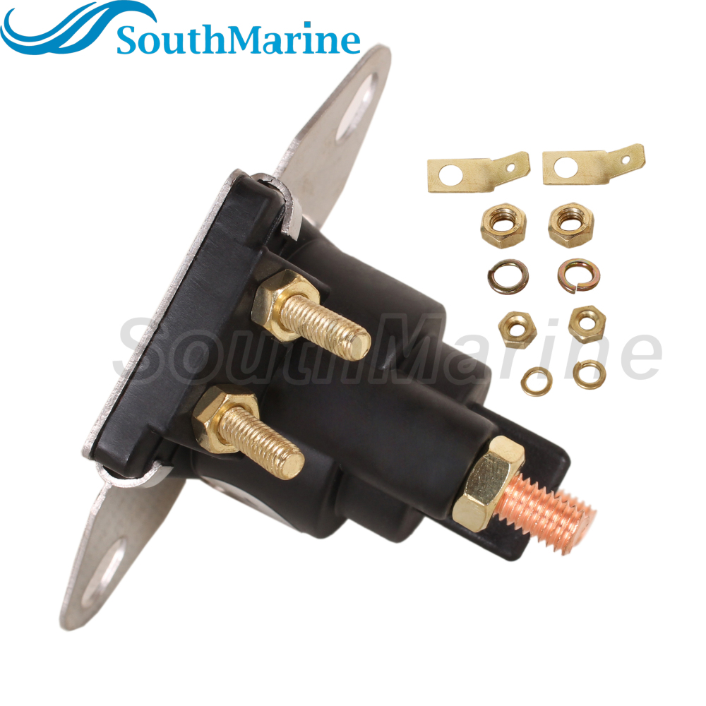 Boat Engine 89-96054T 89-96054 8M0185149 Starter Relay / Solenoid Switch for Mercury Mercruiser Marine 8HP-115HP, fit Sierra 18-5816