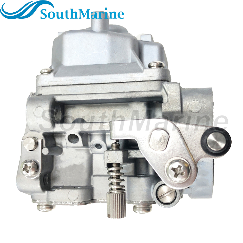 SouthMarine Boat Motor Carbs Carburetor Assy 66T-14301-02 66T-14301-00 66T-14301-01 66T-14301-03 for Yamaha Enduro E40X 40HP 2-Stroke Outboard Motors