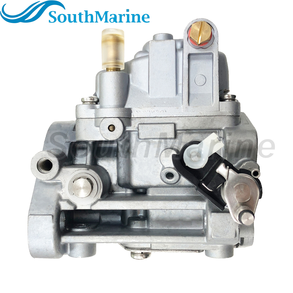 SouthMarine Boat Motor Carbs Carburetor Assy 66T-14301-02 66T-14301-00 66T-14301-01 66T-14301-03 for Yamaha Enduro E40X 40HP 2-Stroke Outboard Motors