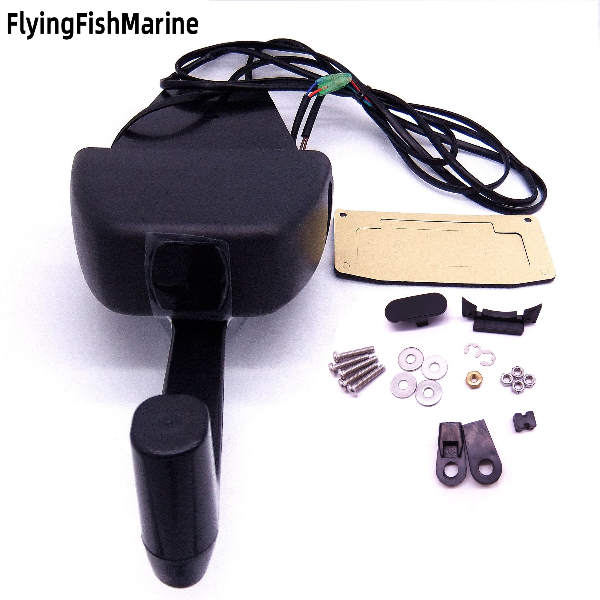 FlyingFishMarine Marine engines and parts and fittings thereof 704-48205 Binnacle Single Engine Outboard Throttle Remote Control Box 704-48205-P1-00