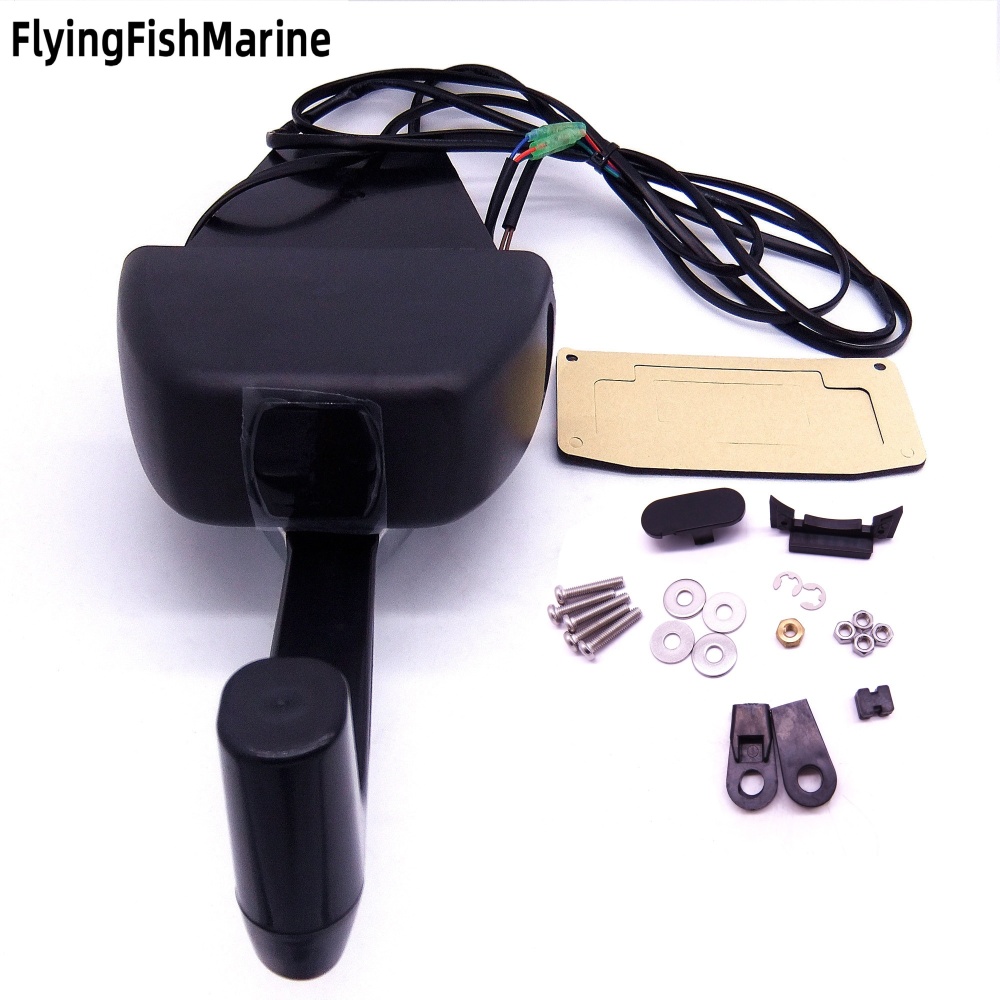 FlyingFishMarine Marine engines and parts and fittings thereof 704-48205 Binnacle Single Engine Outboard Throttle Remote Control Box 704-48205-P1-00