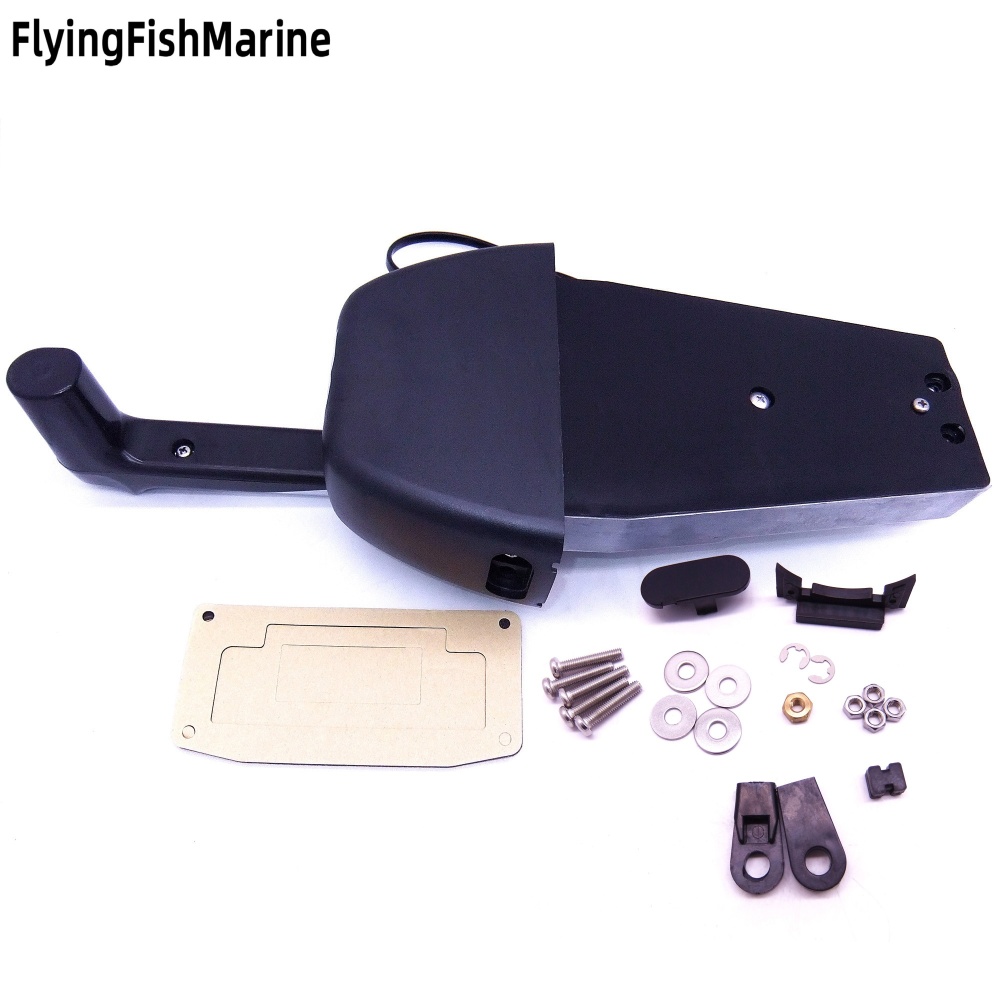 FlyingFishMarine Marine engines and parts and fittings thereof 704-48205 Binnacle Single Engine Outboard Throttle Remote Control Box 704-48205-P1-00